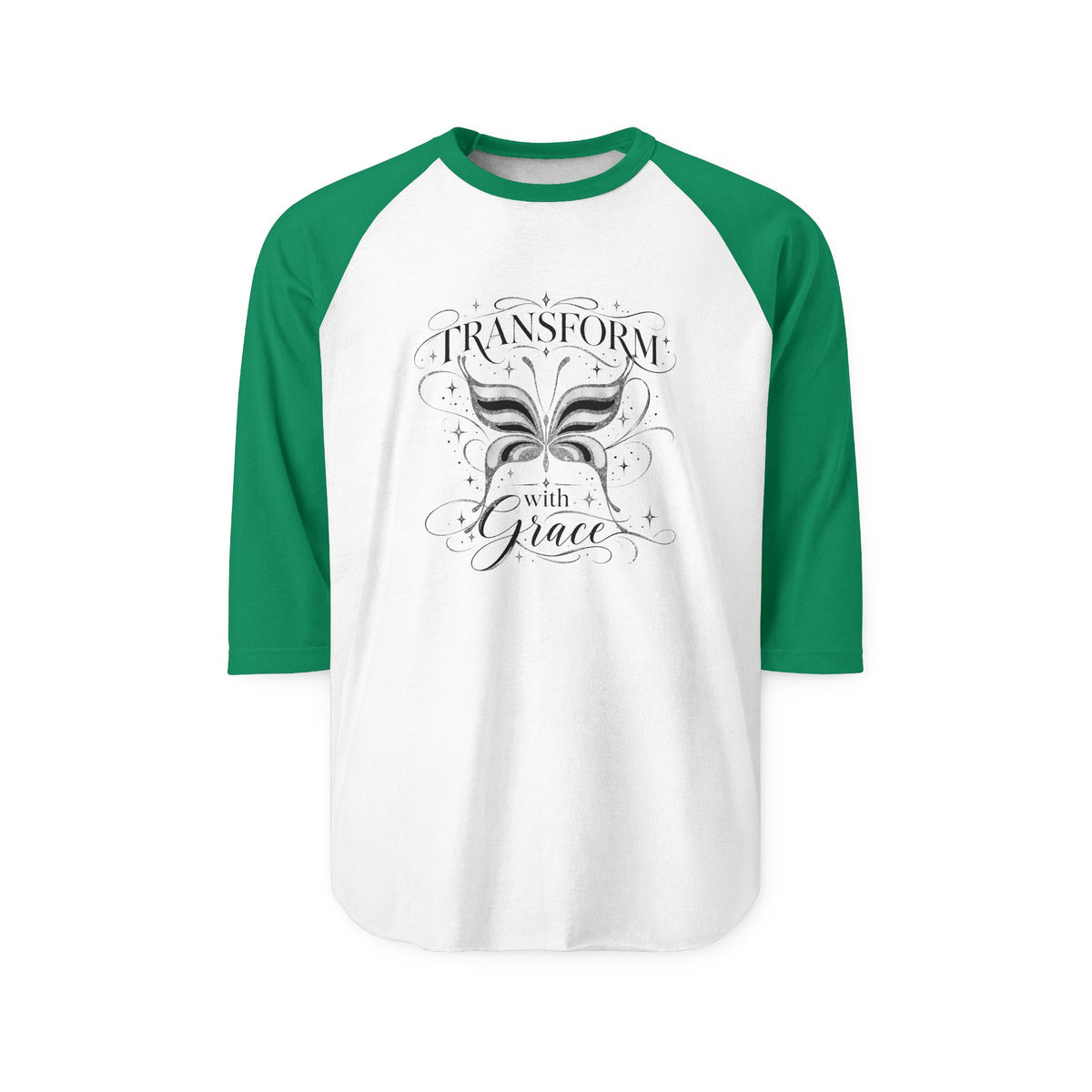 Transform With Grace Baseball Tee
