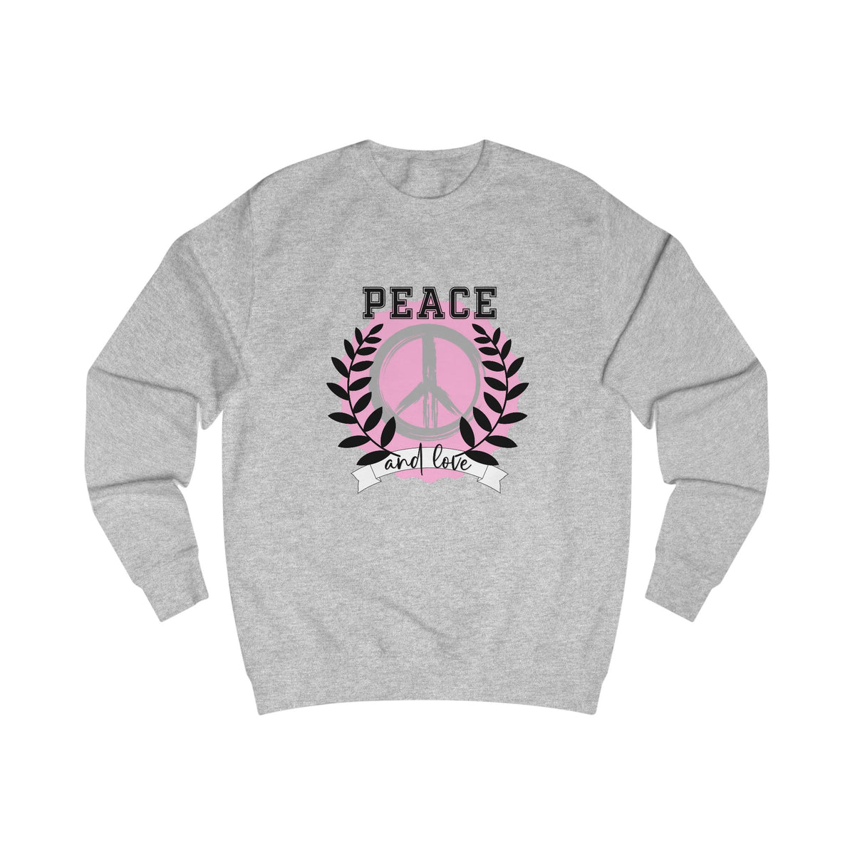 Peace And Love Crewneck Sweatshirt