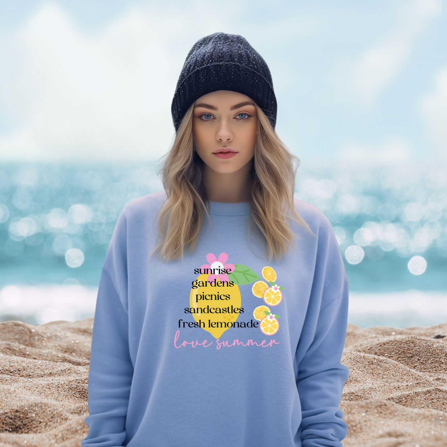 Love Summer Crewneck Sweatshirt