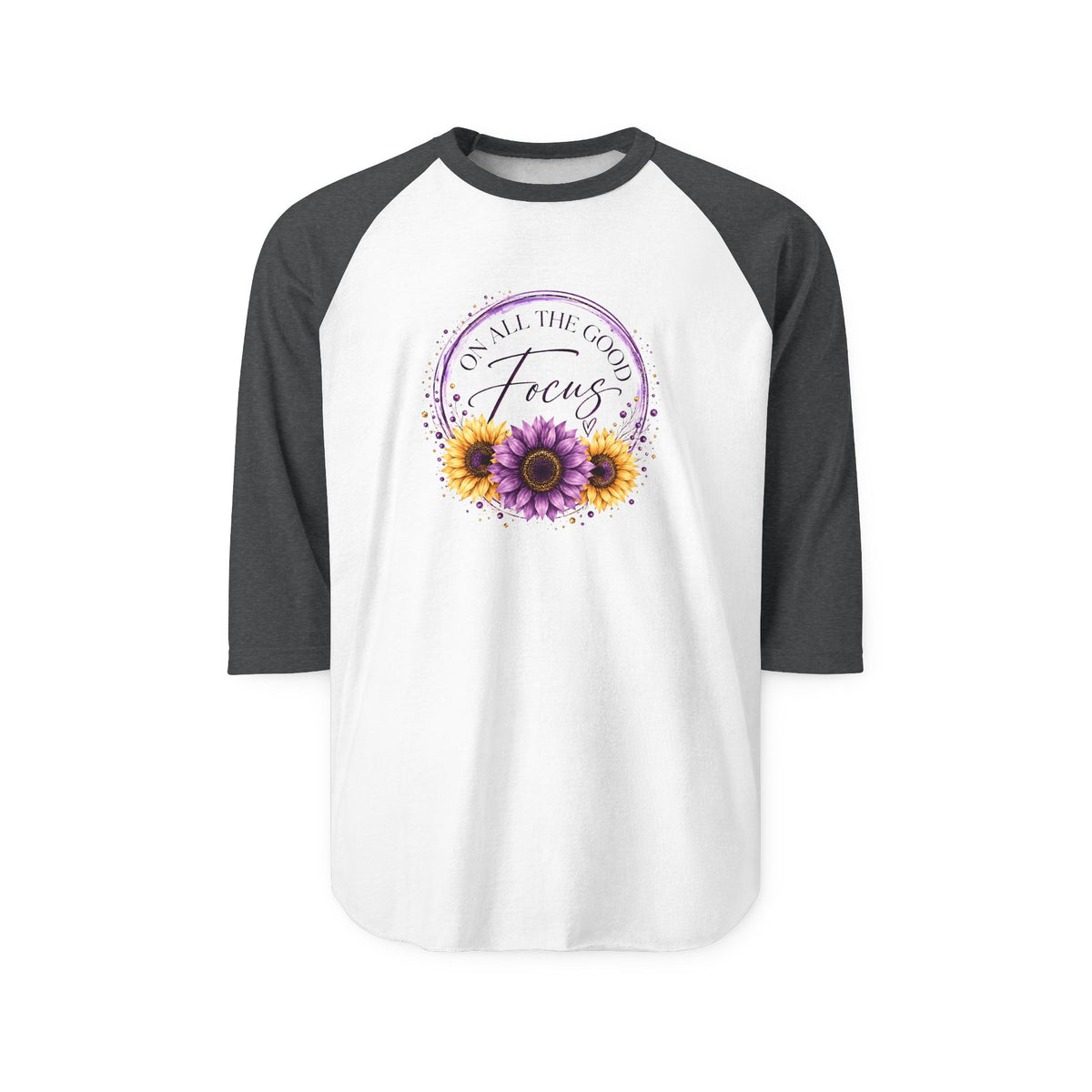 Focus On All The Good Baseball Tee