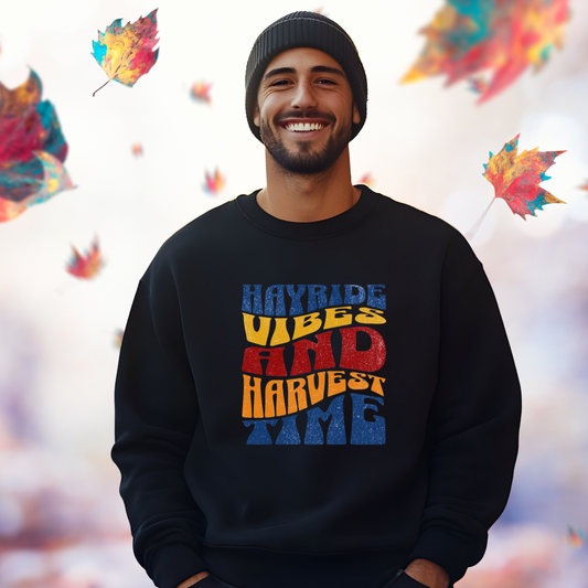 Hayride Vibes Crewneck Sweatshirt