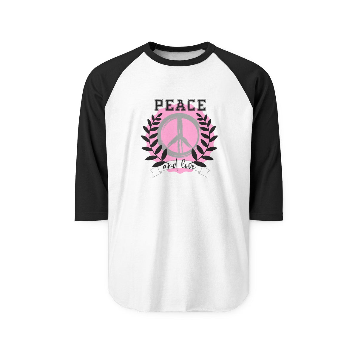 Peace And Love Baseball Tee