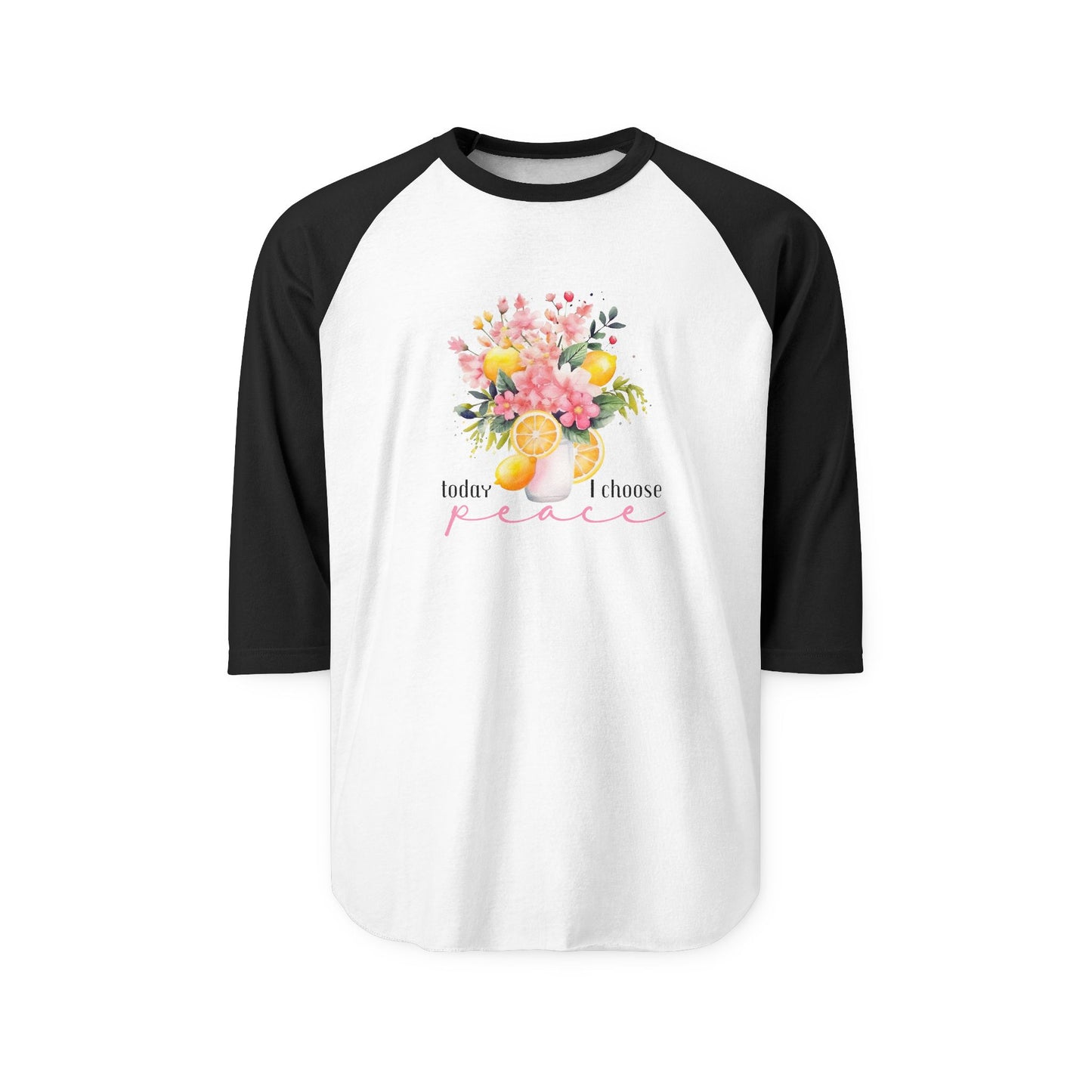 Today I Choose Peace Baseball Tee