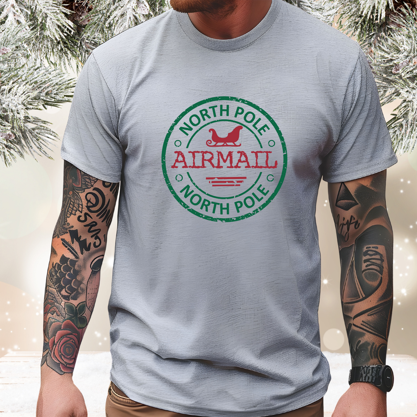 North Pole Airmail T‑Shirt
