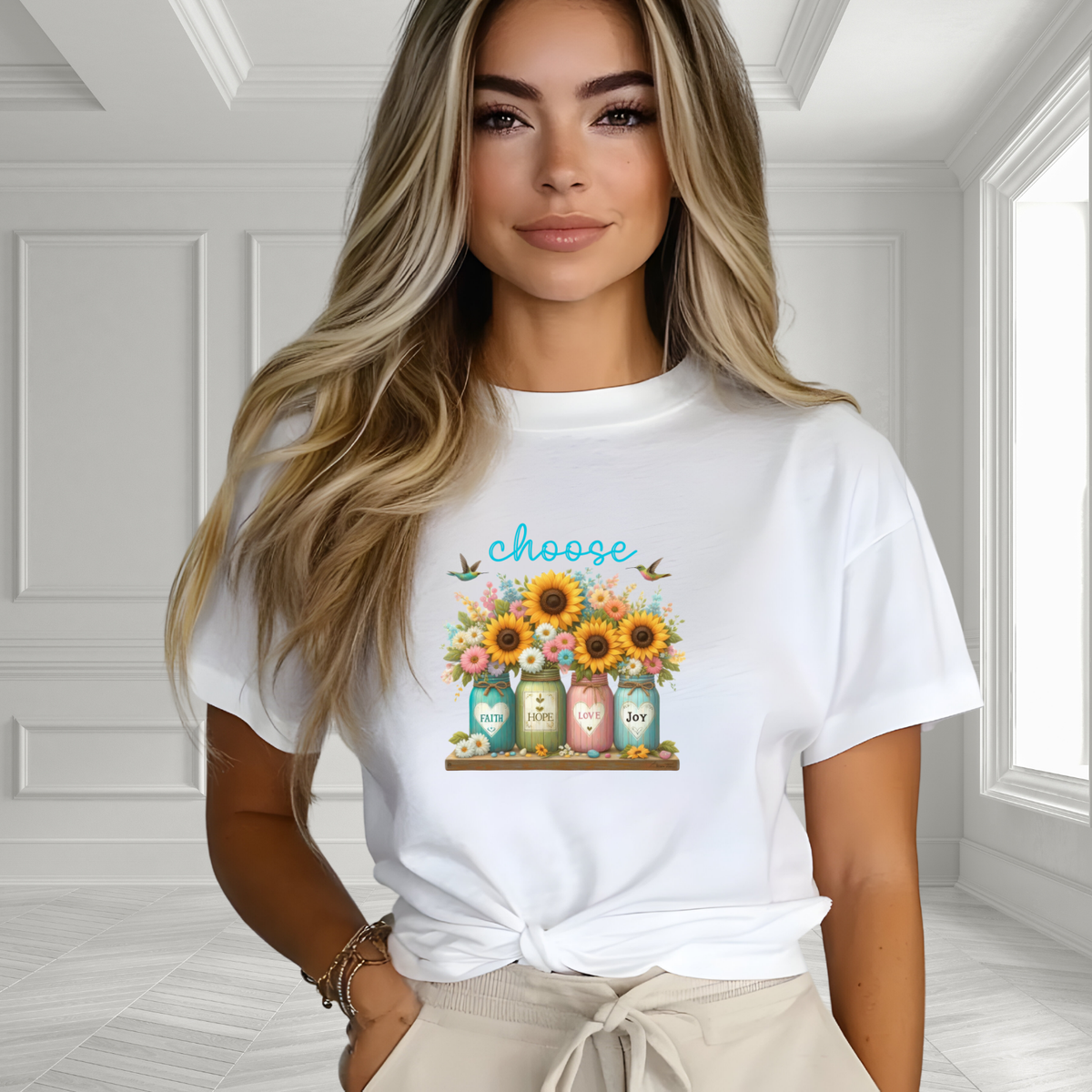 Choose Faith, Hope, Love, Joy T-Shirt