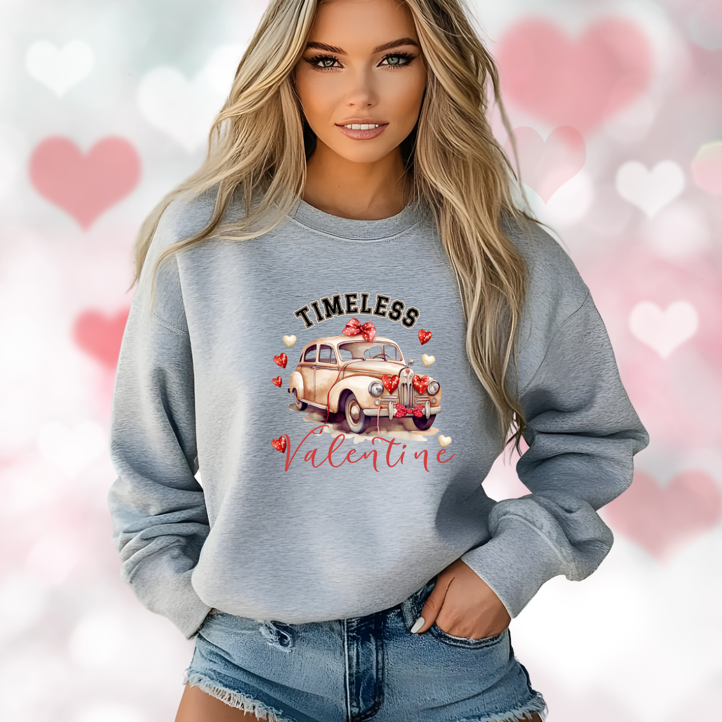 Timeless Valentine Crewneck Sweatshirt