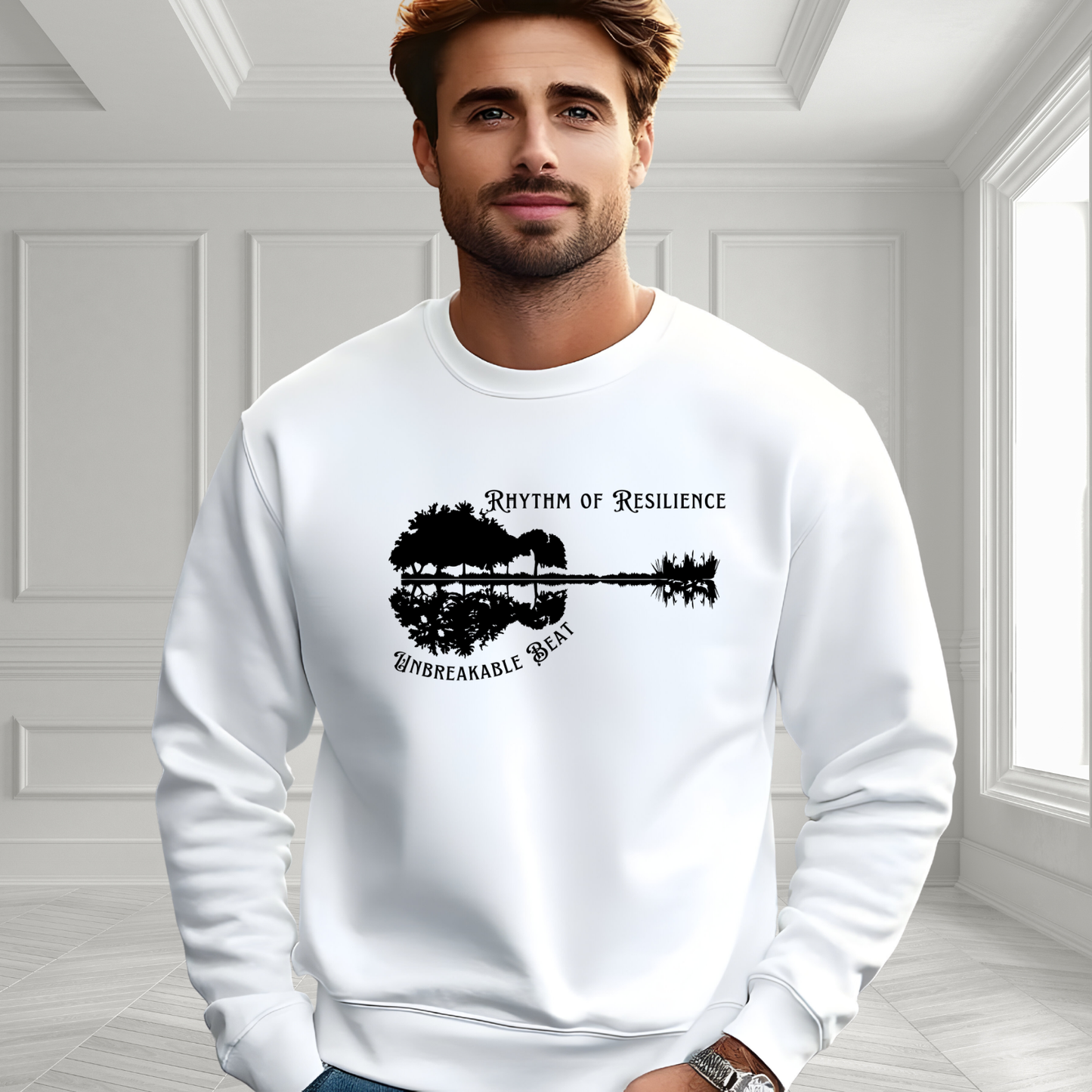 Rhythm Of Resilience Crewneck Sweatshirt