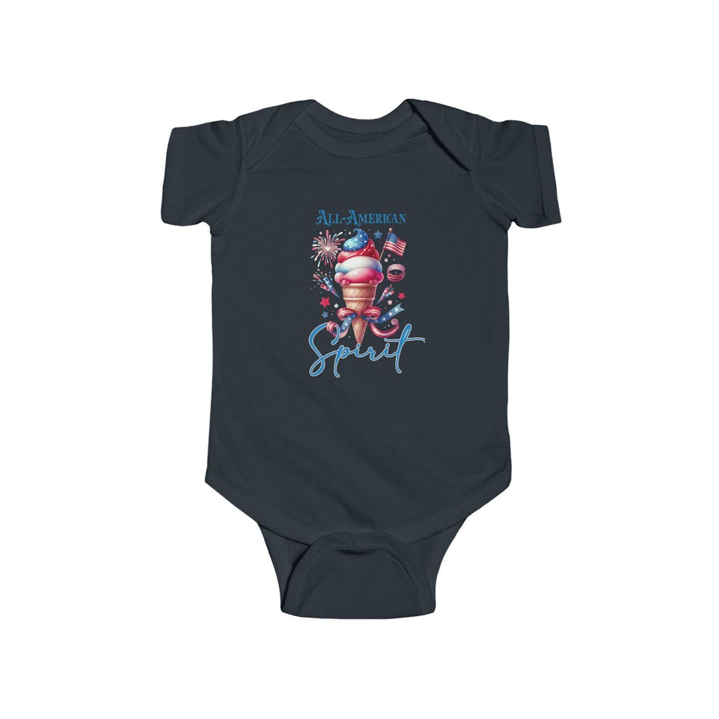 All-American Spirit Infant Short Sleeve Onesie