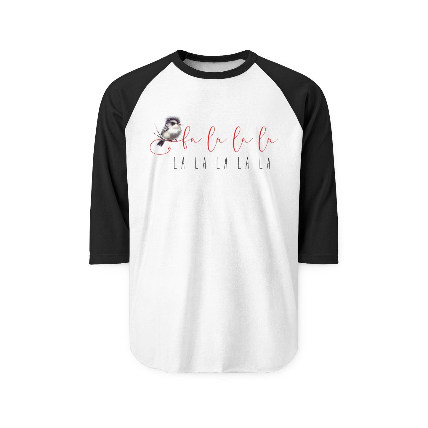 Fa La La La Baseball Tee