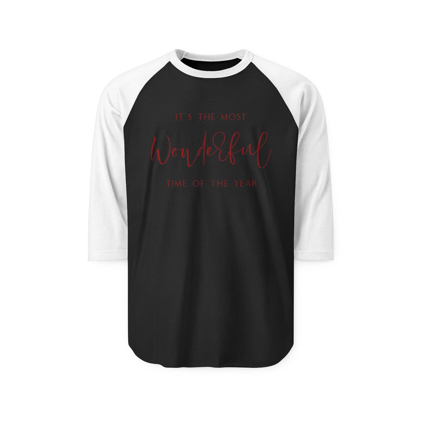 Most Wonderful Time Of The Year Baseball Tee