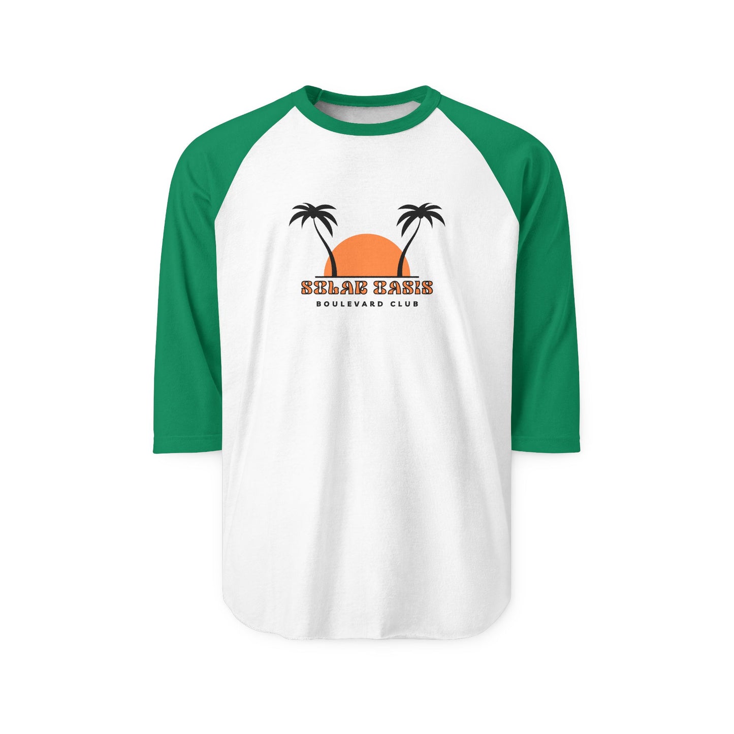 Solar Oasis Baseball Tee