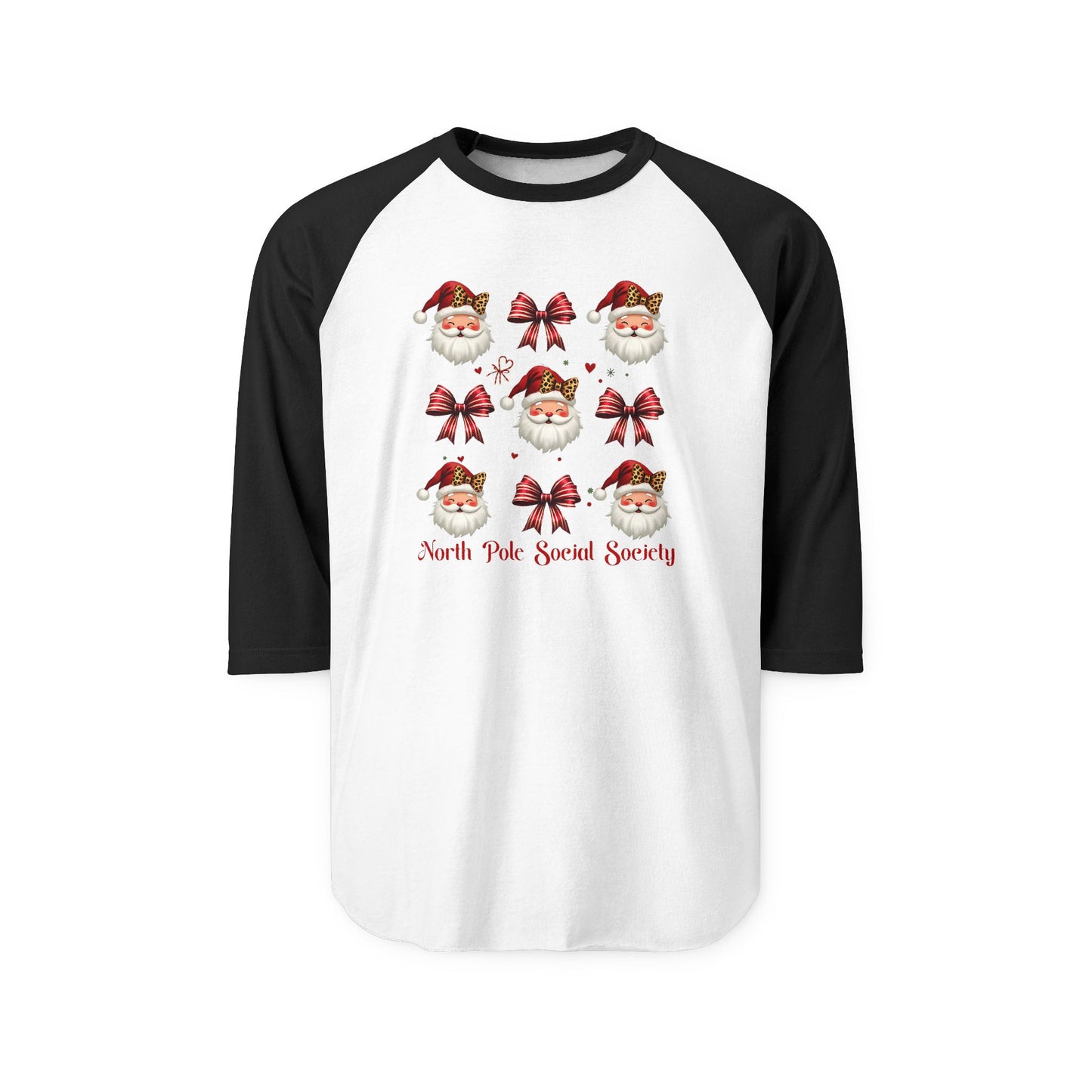 North Pole Social Society Baseball Tee