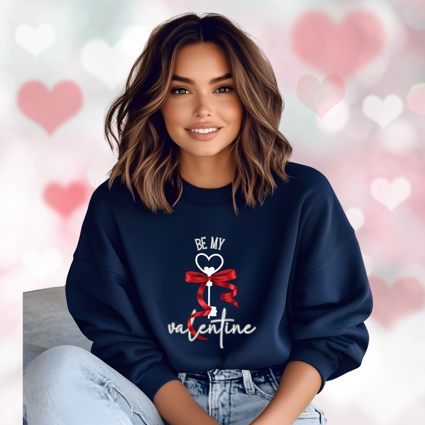 Be My Valentine Crewneck Sweatshirt