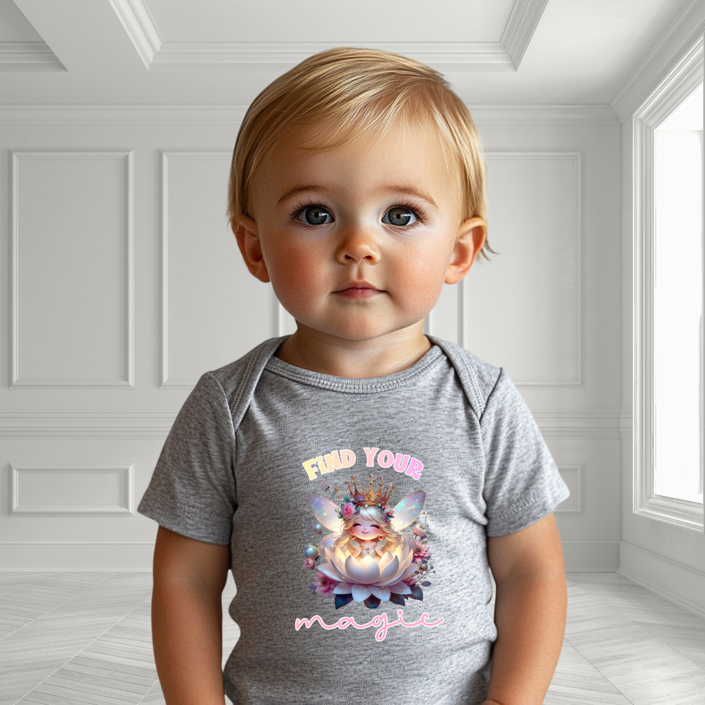 Find Your Magic Infant Short Sleeve Onesie