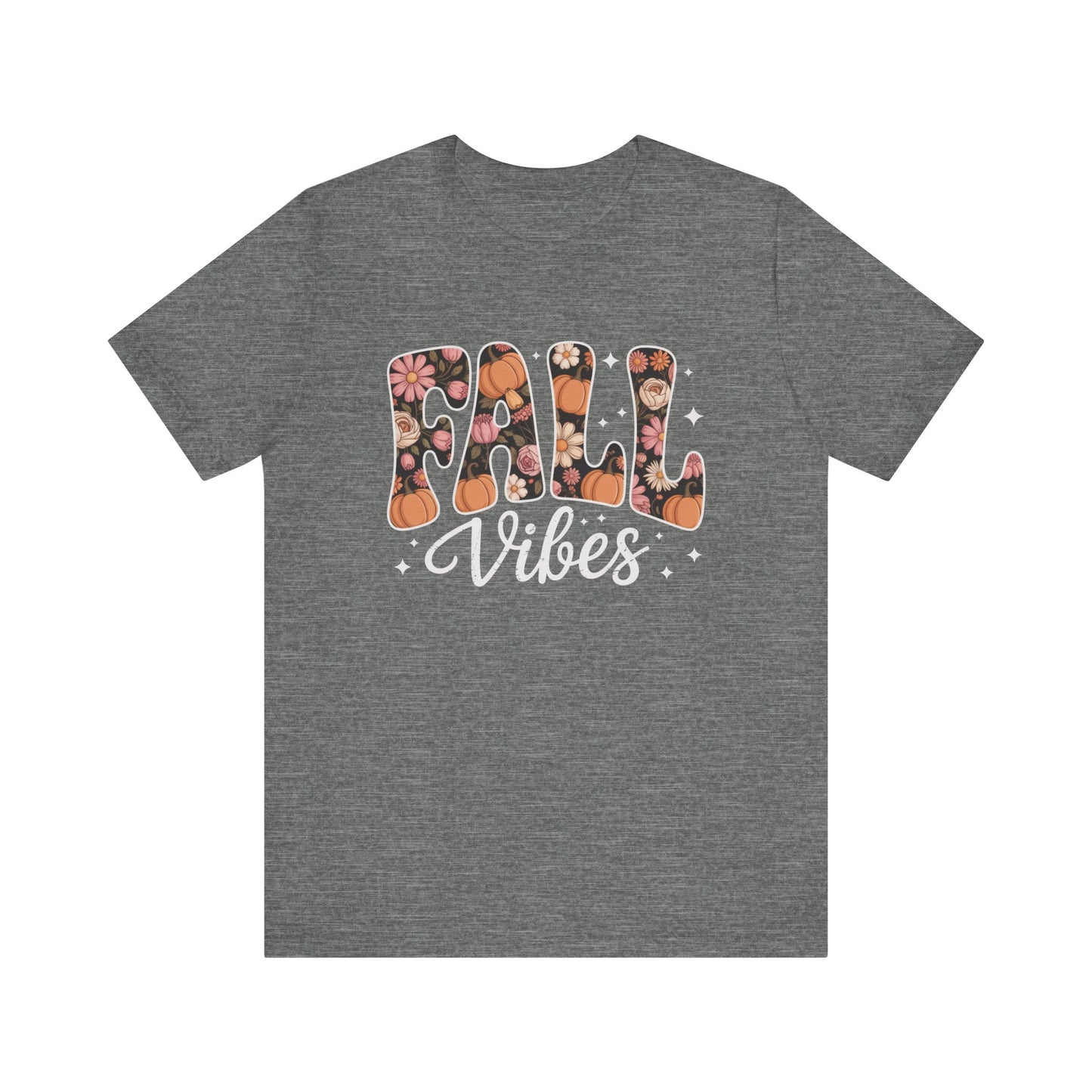 Fall Vibes Floral T-Shirt