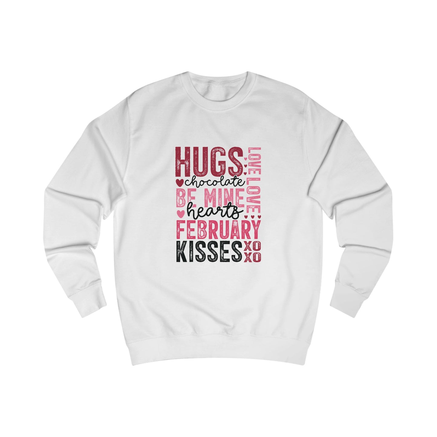 Valentine Typography Crewneck Sweatshirt