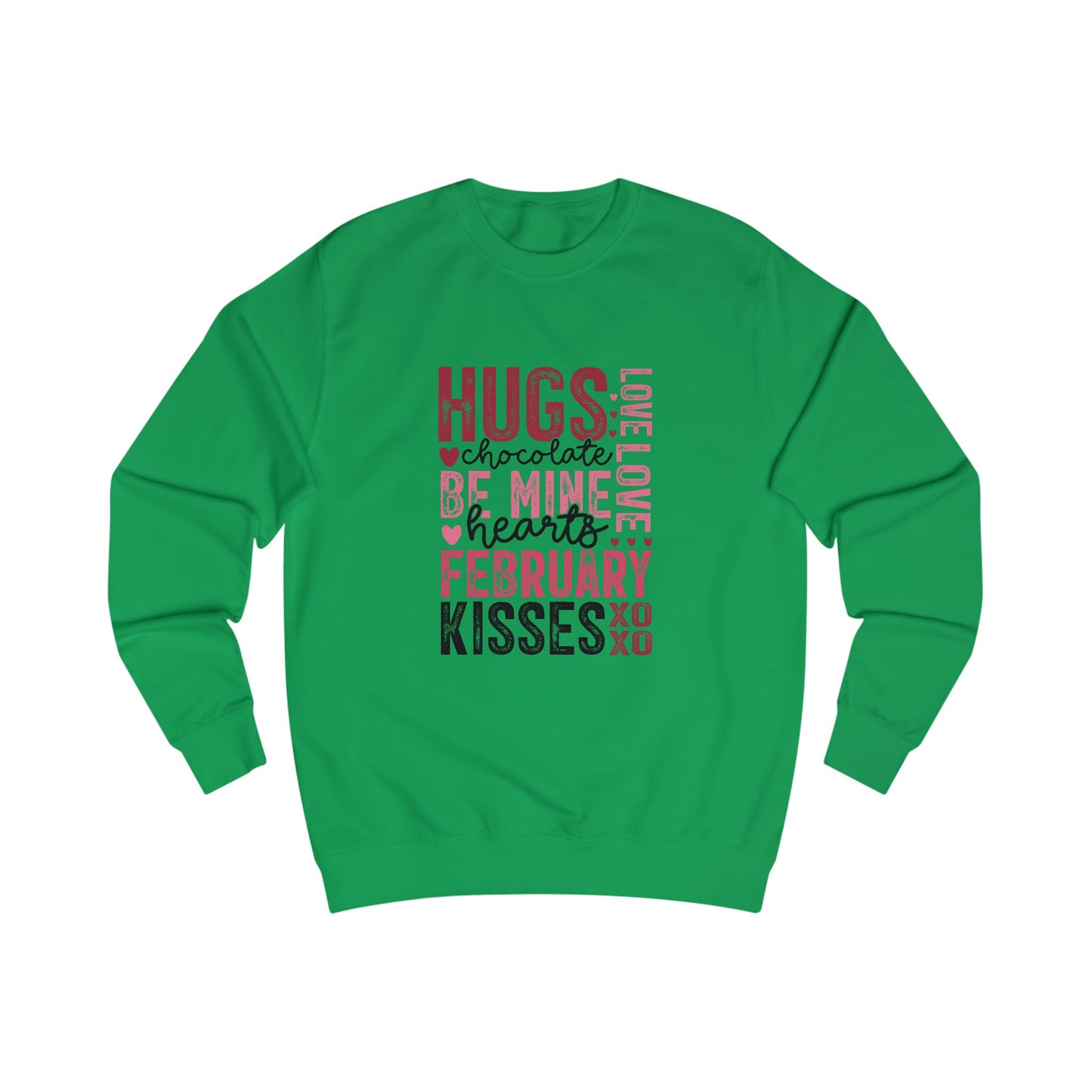 Valentine Typography Crewneck Sweatshirt
