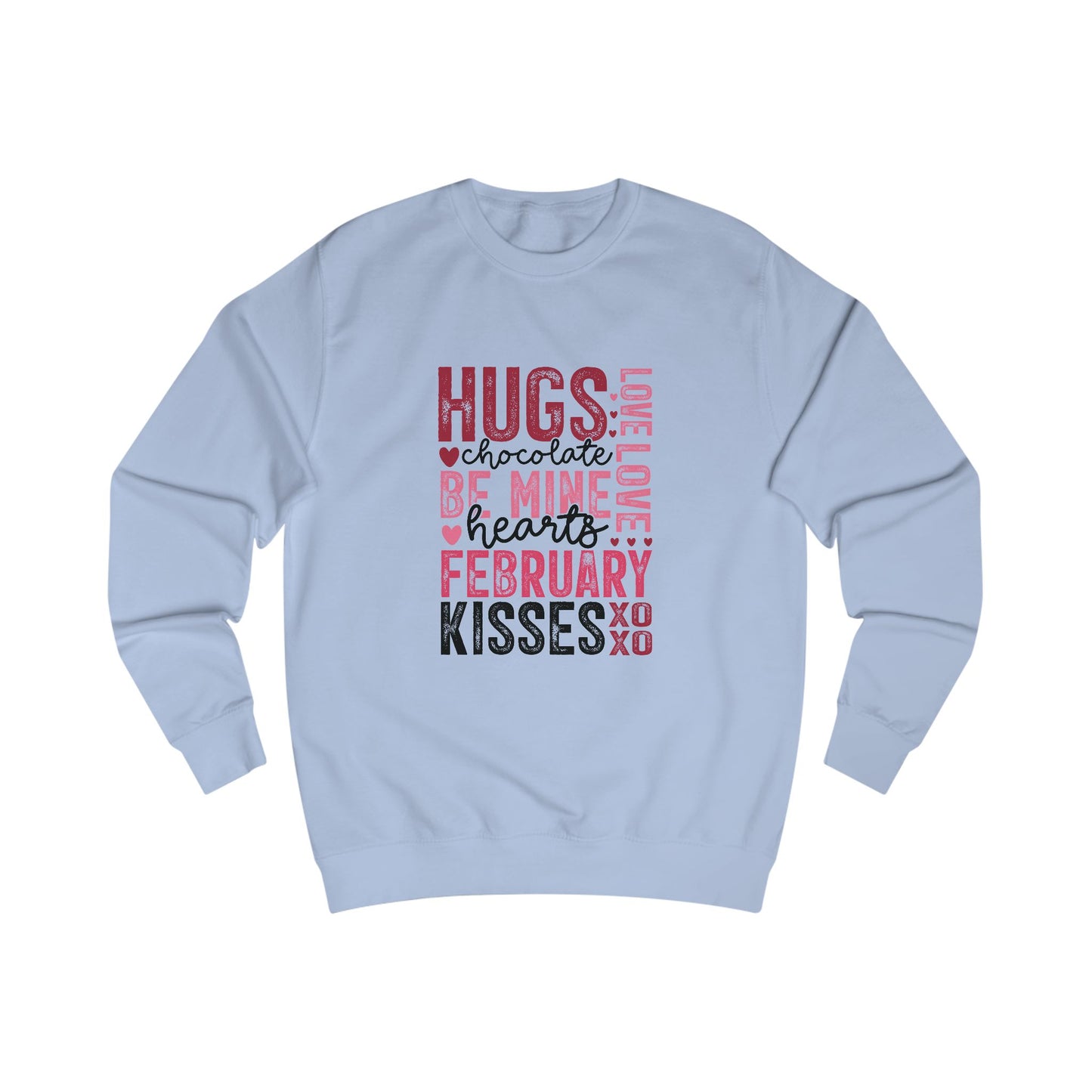 Valentine Typography Crewneck Sweatshirt