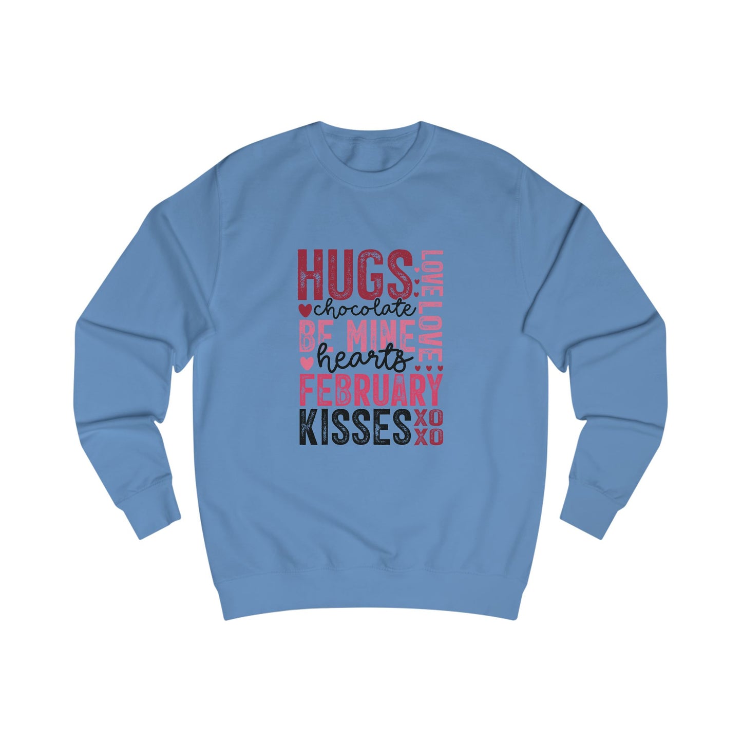 Valentine Typography Crewneck Sweatshirt