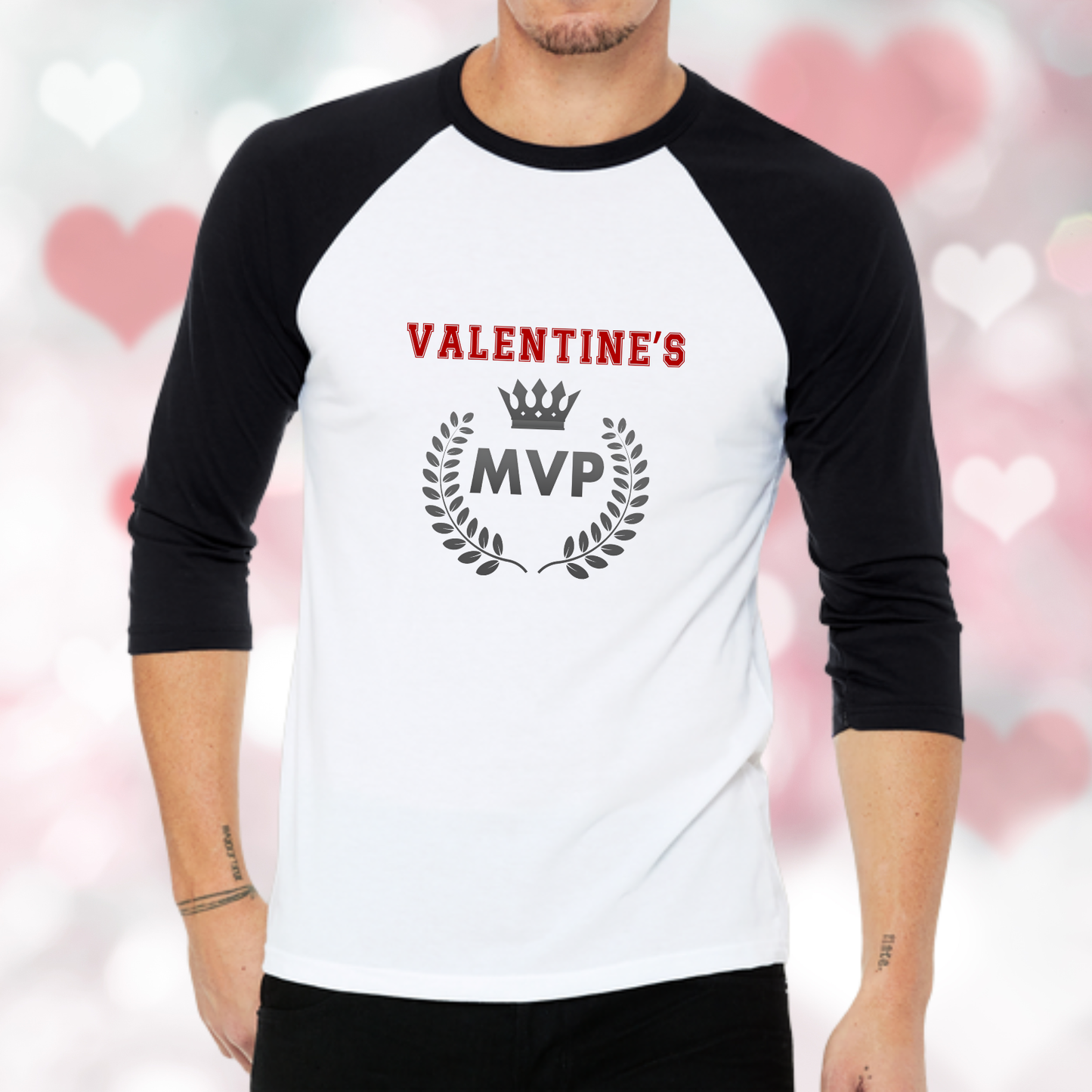 Valentine’s MVP Baseball Tee