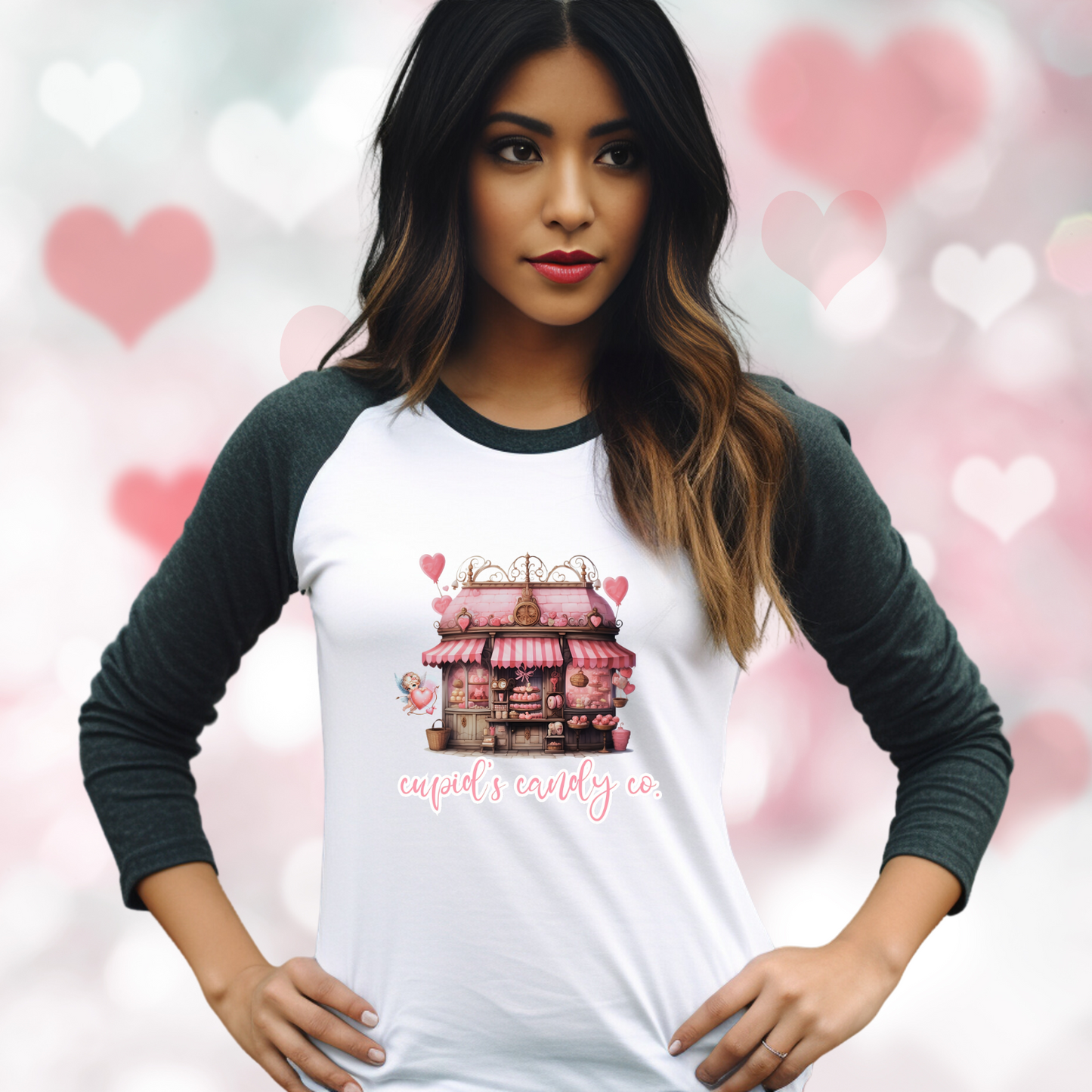 Cupid’s Candy Co. Baseball Tee
