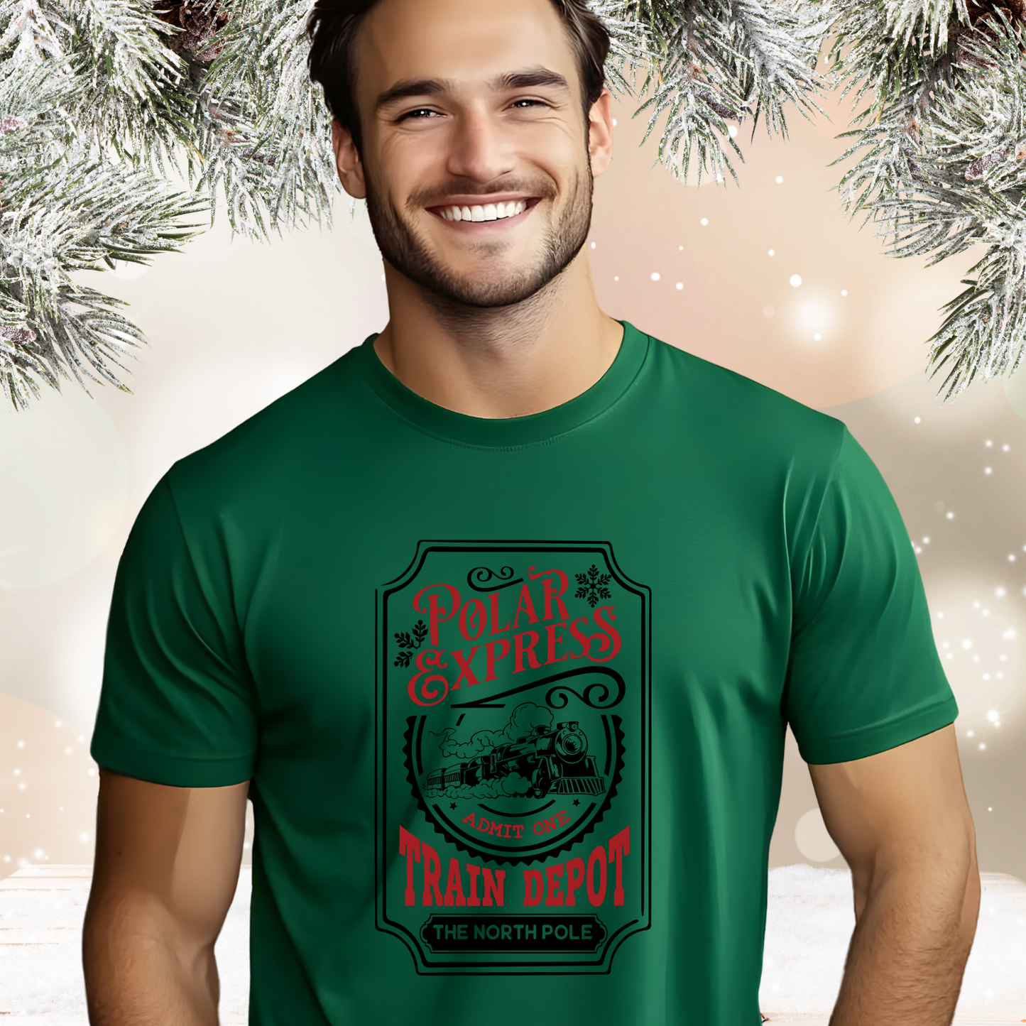 Polar Express Train Depot T‑Shirt