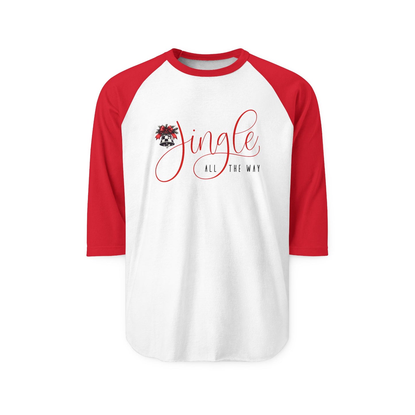 Jingle All The Way Baseball Tee