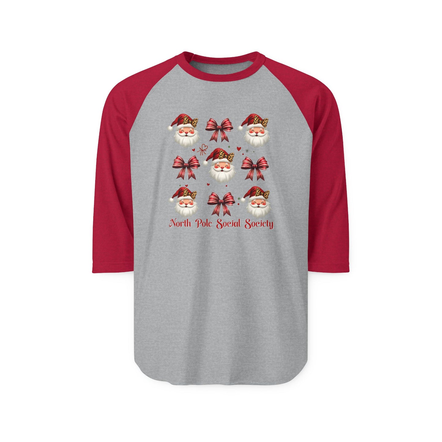 North Pole Social Society Baseball Tee