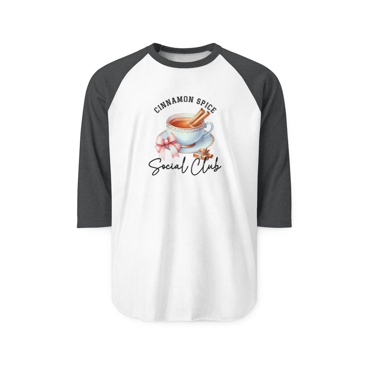 Cinnamon Spice Social Club Baseball Tee
