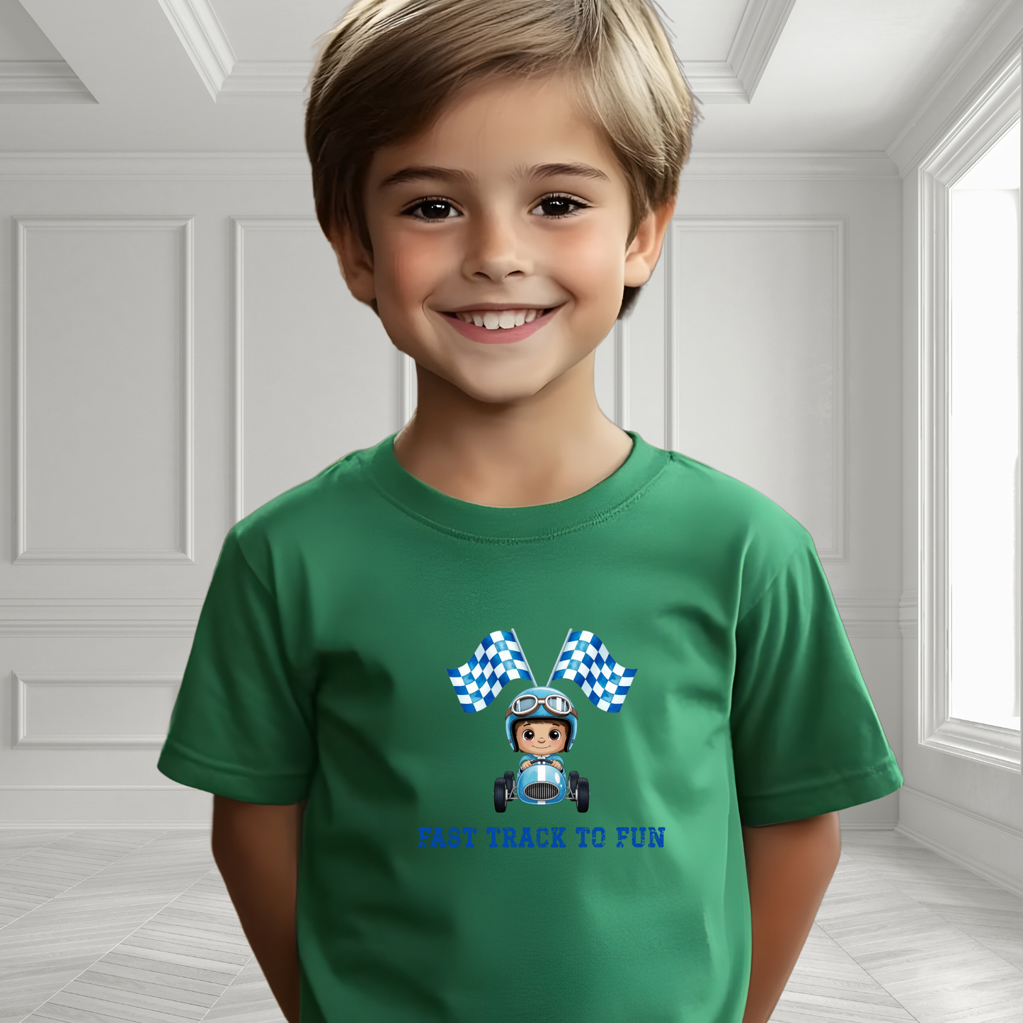 Fast Track To Fun Kid’s T-Shirt
