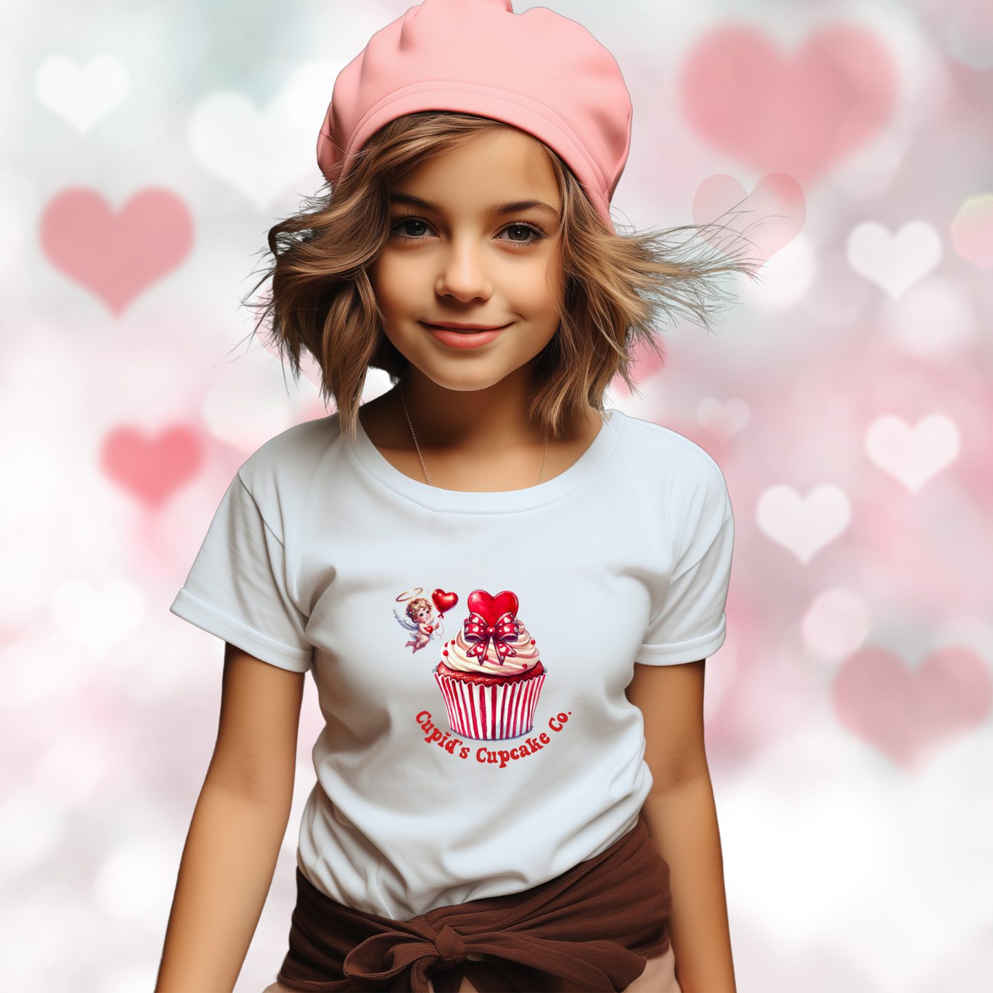Cupid’s Cupcake Co. Kid's T-Shirt