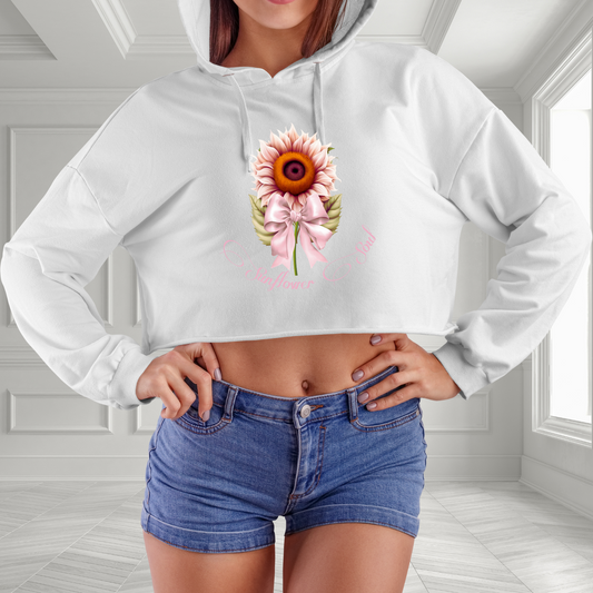 Sunflower Soul Crop Hoodie