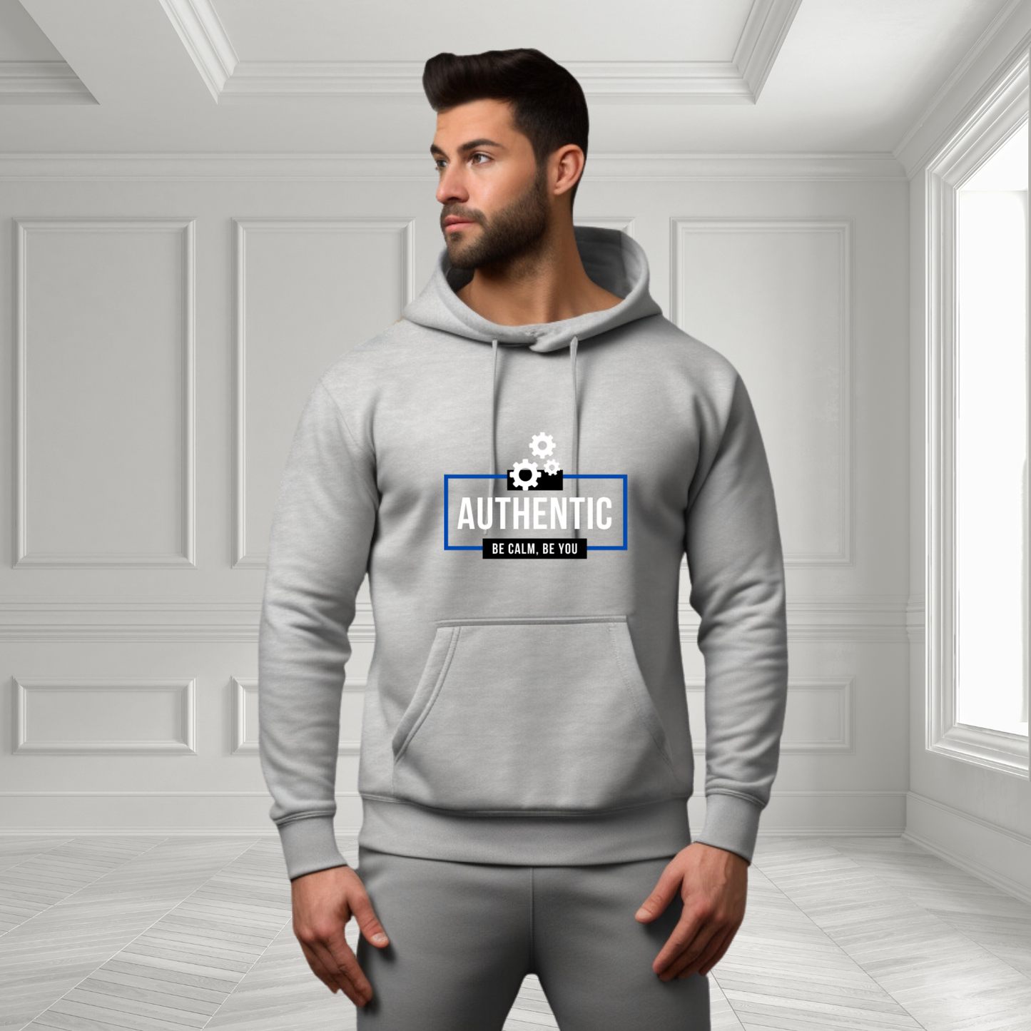 Authentic Be Calm, Be You Pullover Hoodie