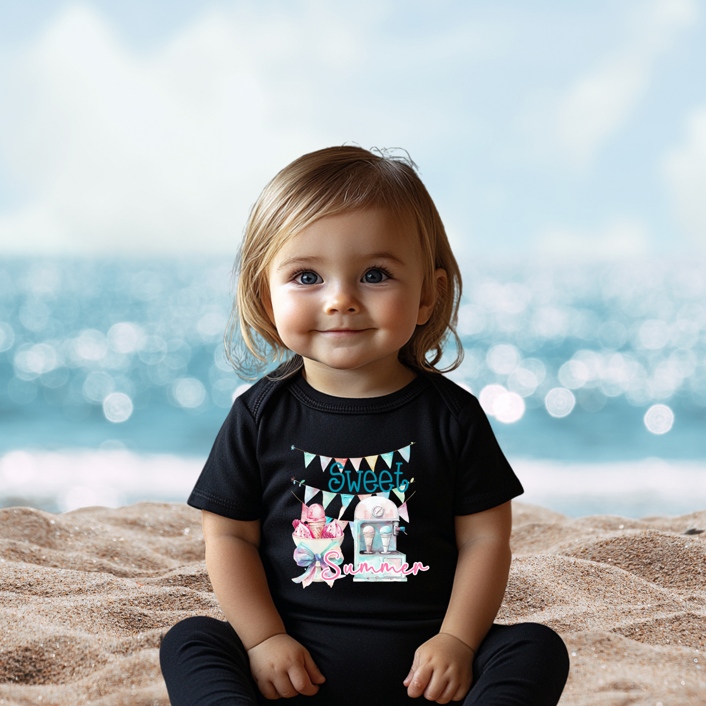 Sweet Summer Infant Short Sleeve Onesie