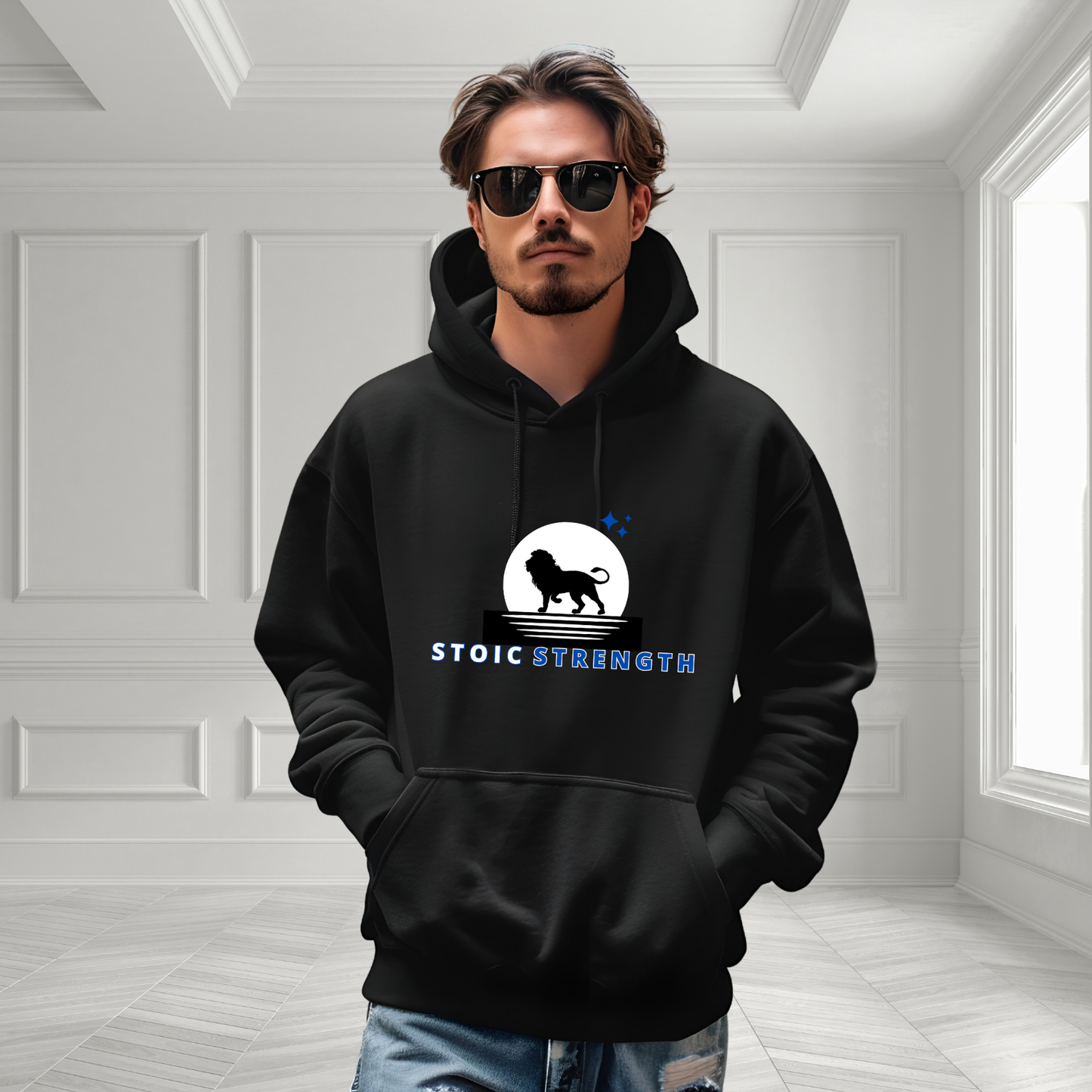 Stoic Strength Pullover Hoodie