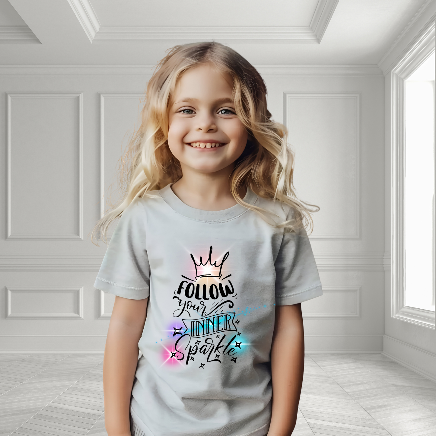 Follow Your Inner Sparkle Kid's T-Shirt