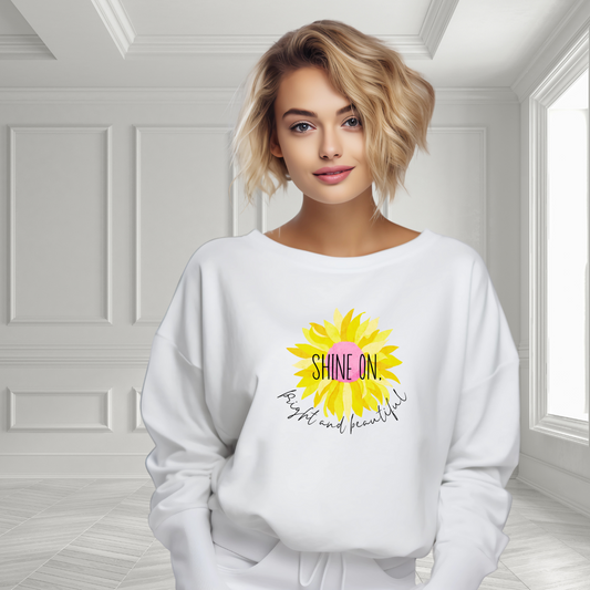 Shine On, Bright and Beautiful Crewneck Sweatshirt