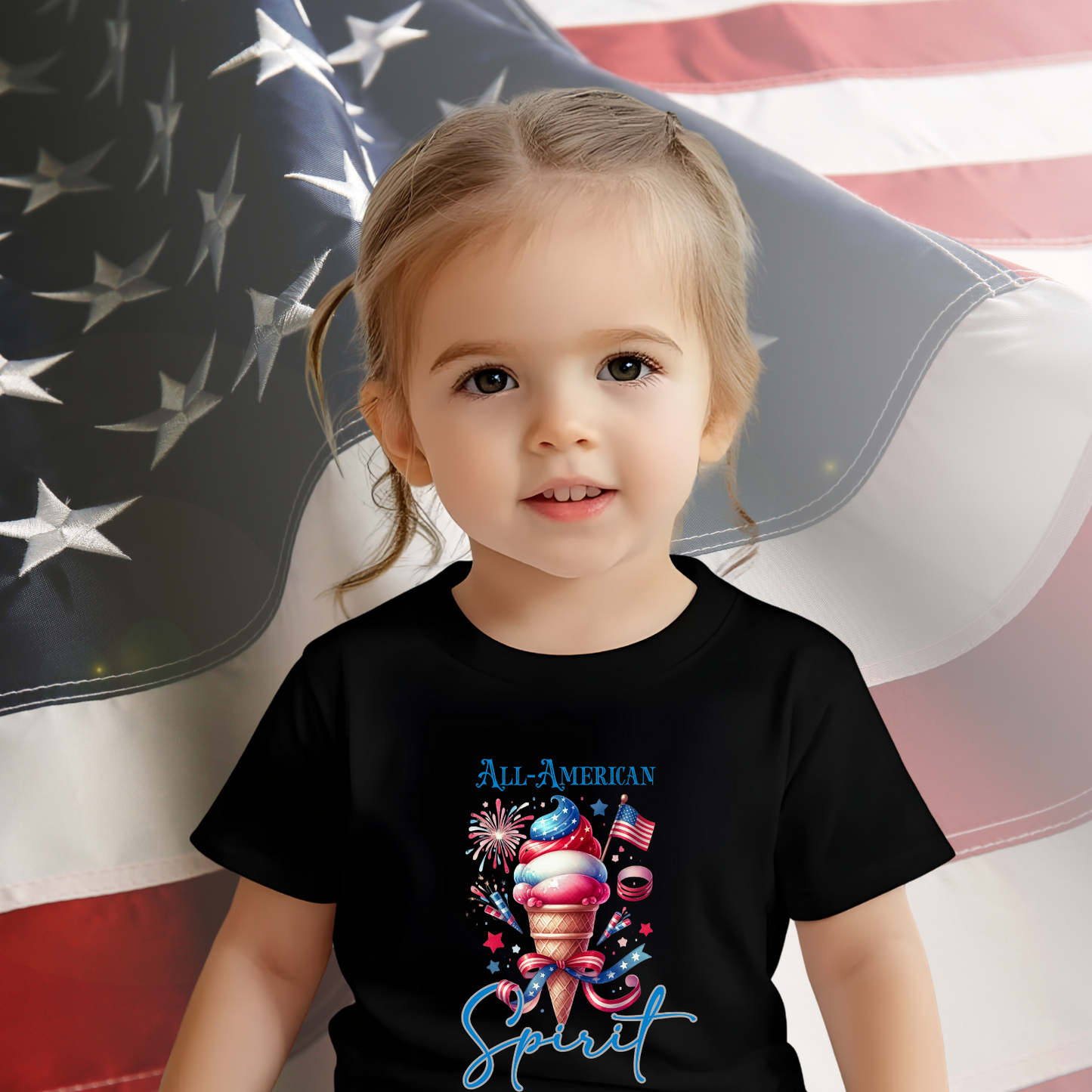 All-American Spirit Toddler T-Shirt