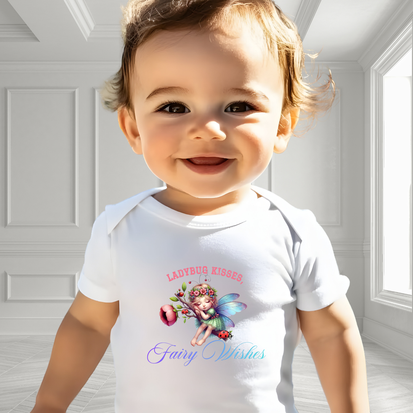 Fairy Wishes Infant Short Sleeve Onesie