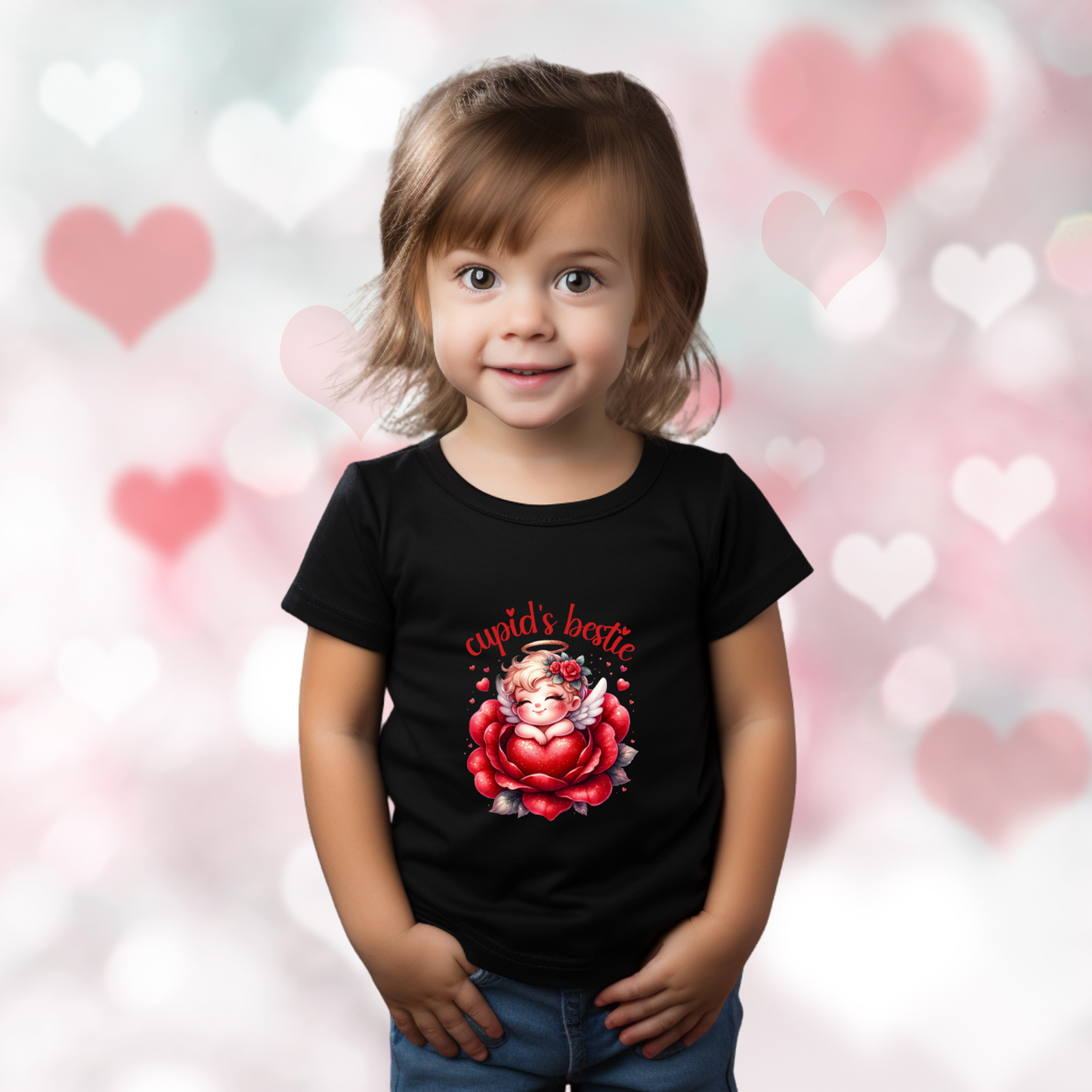 Cupid’s Bestie Toddler T-Shirt