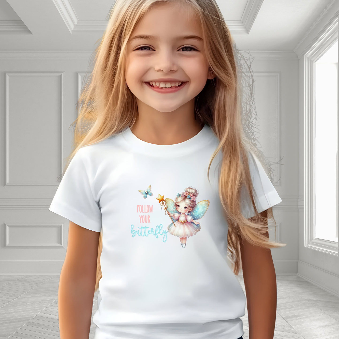 Follow Your Butterfly Kid's T-Shirt