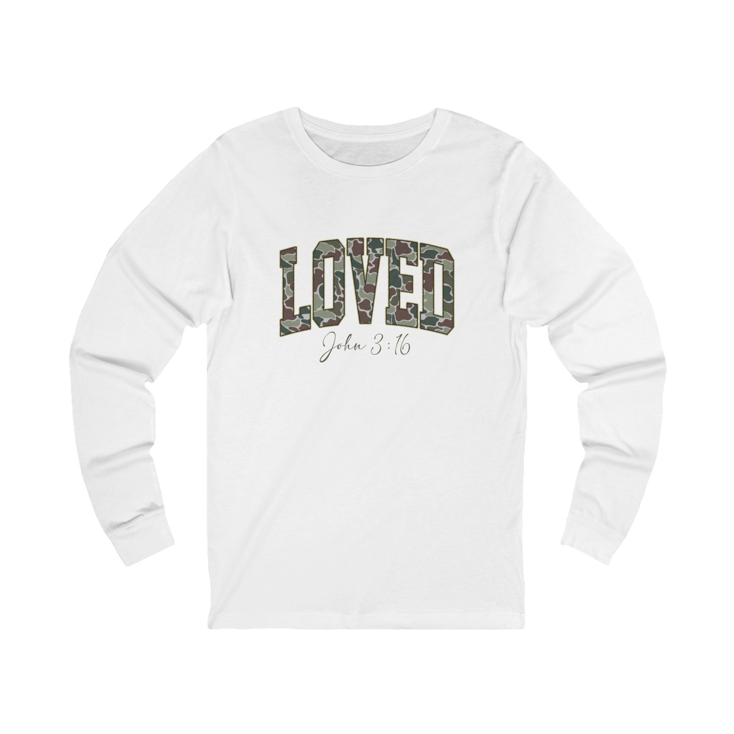 Loved John 3:16 Long Sleeve Tee