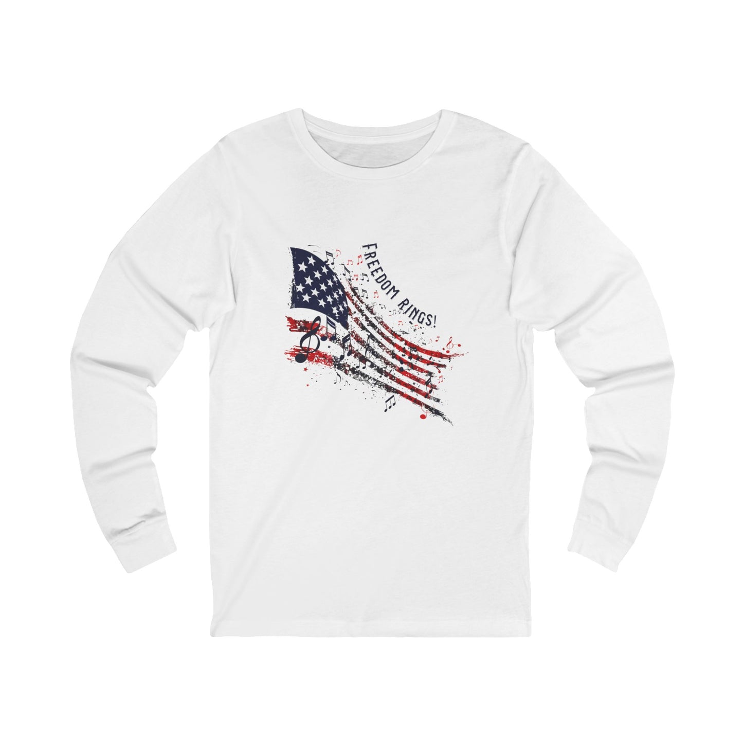 Freedom Rings Baseball Tee
