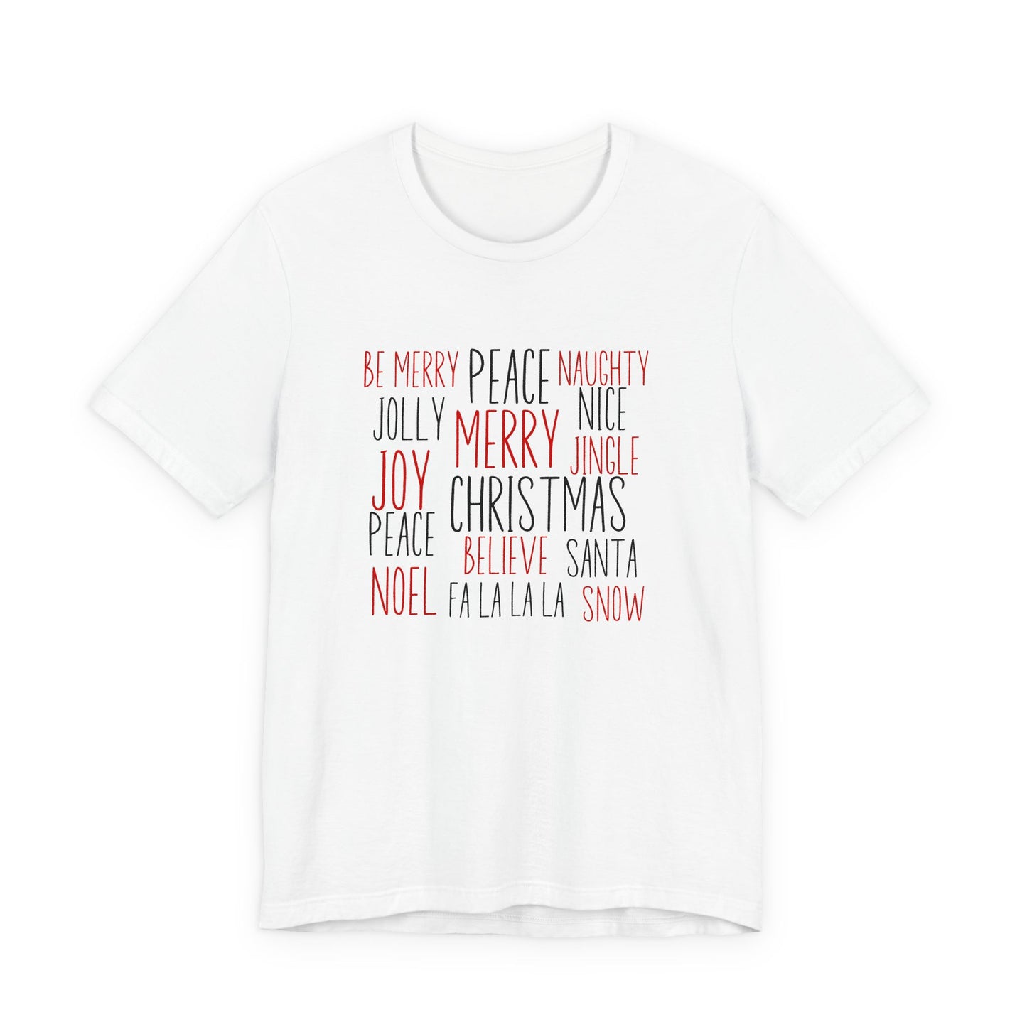 Festive Holiday Words T-Shirt