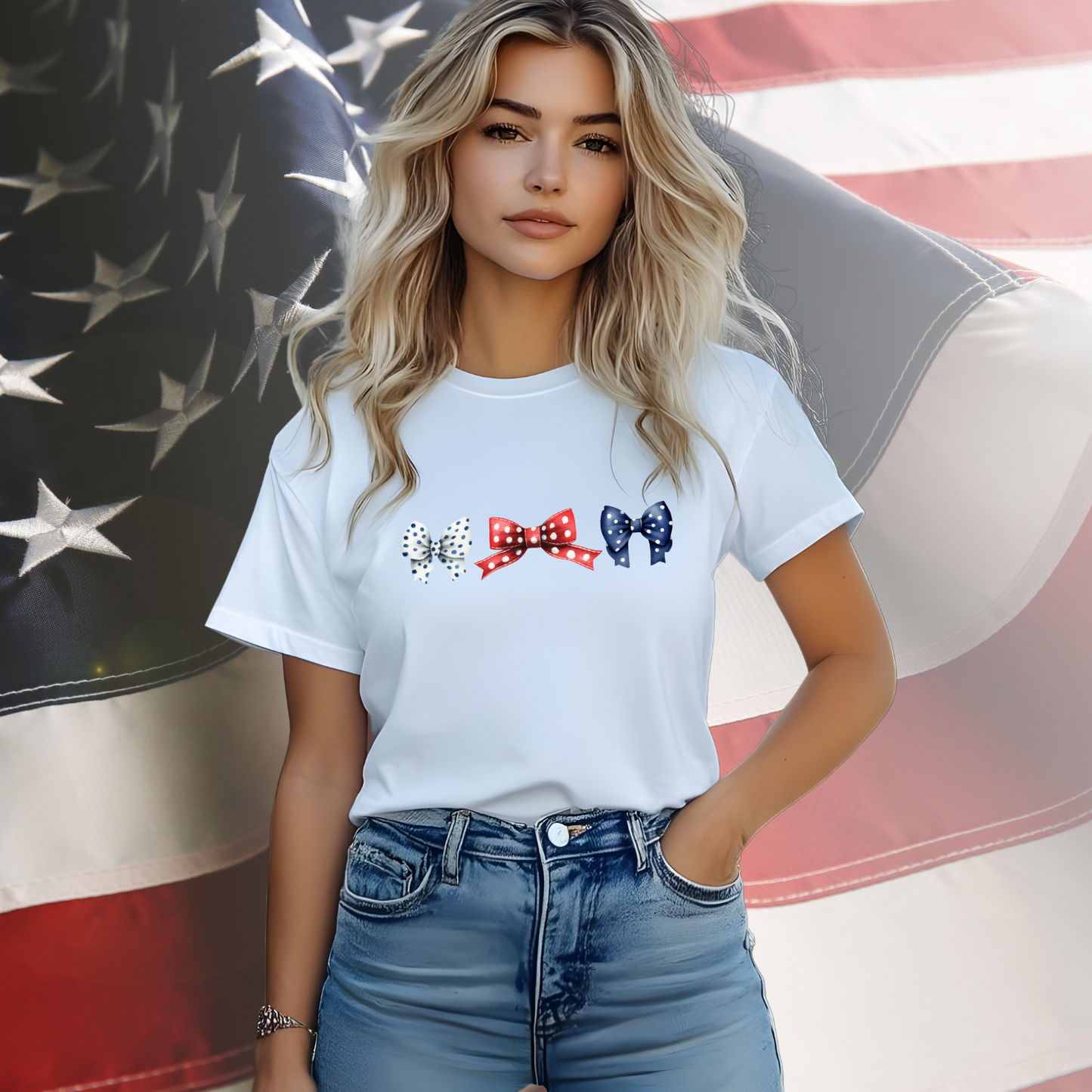 Patriotic Bows T-Shirt