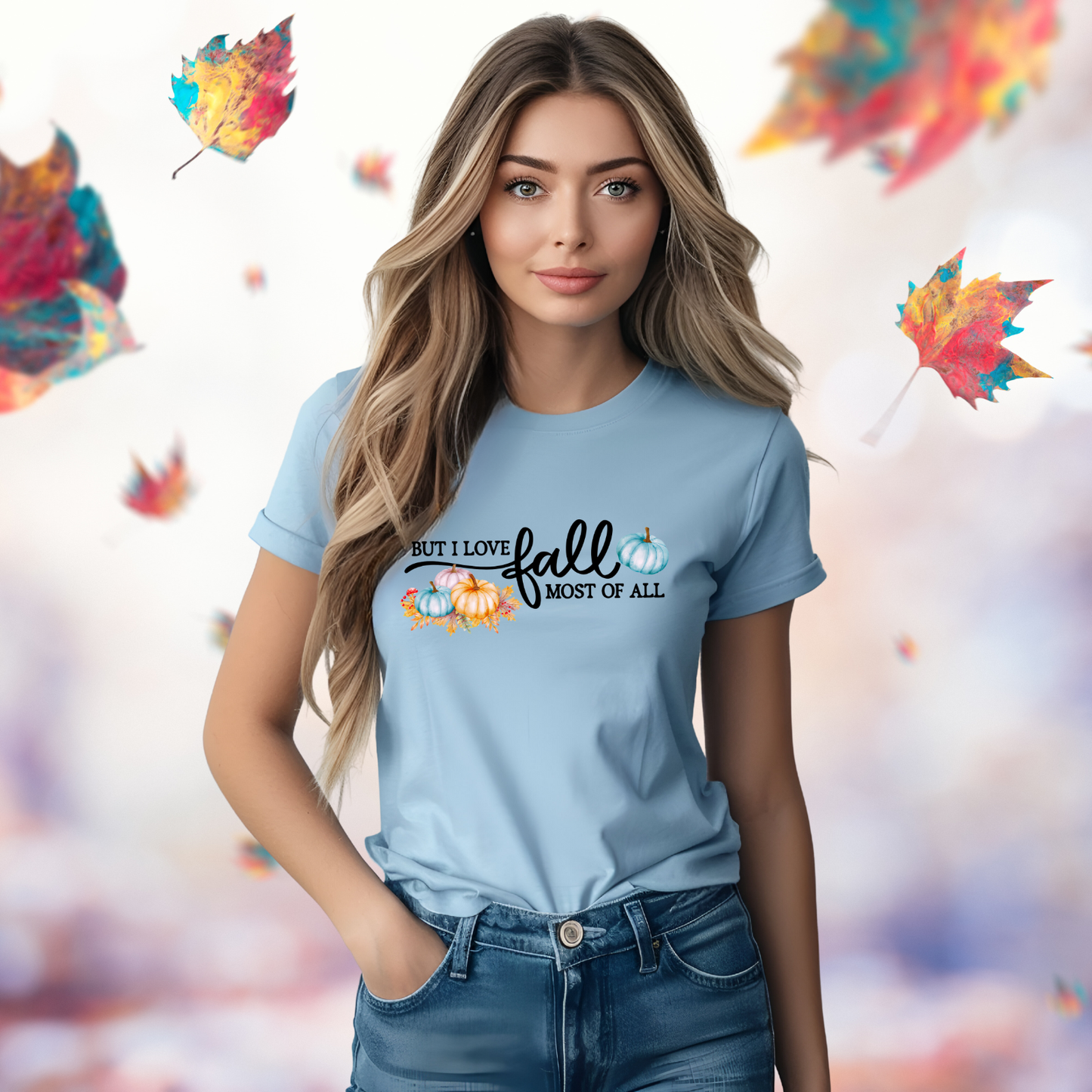 But I Love Fall Most Of All T-Shirt