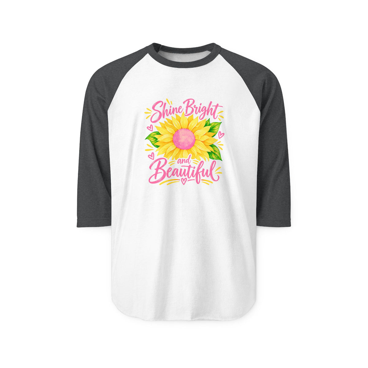 Shine Bright And Beautiful Baseball Tee