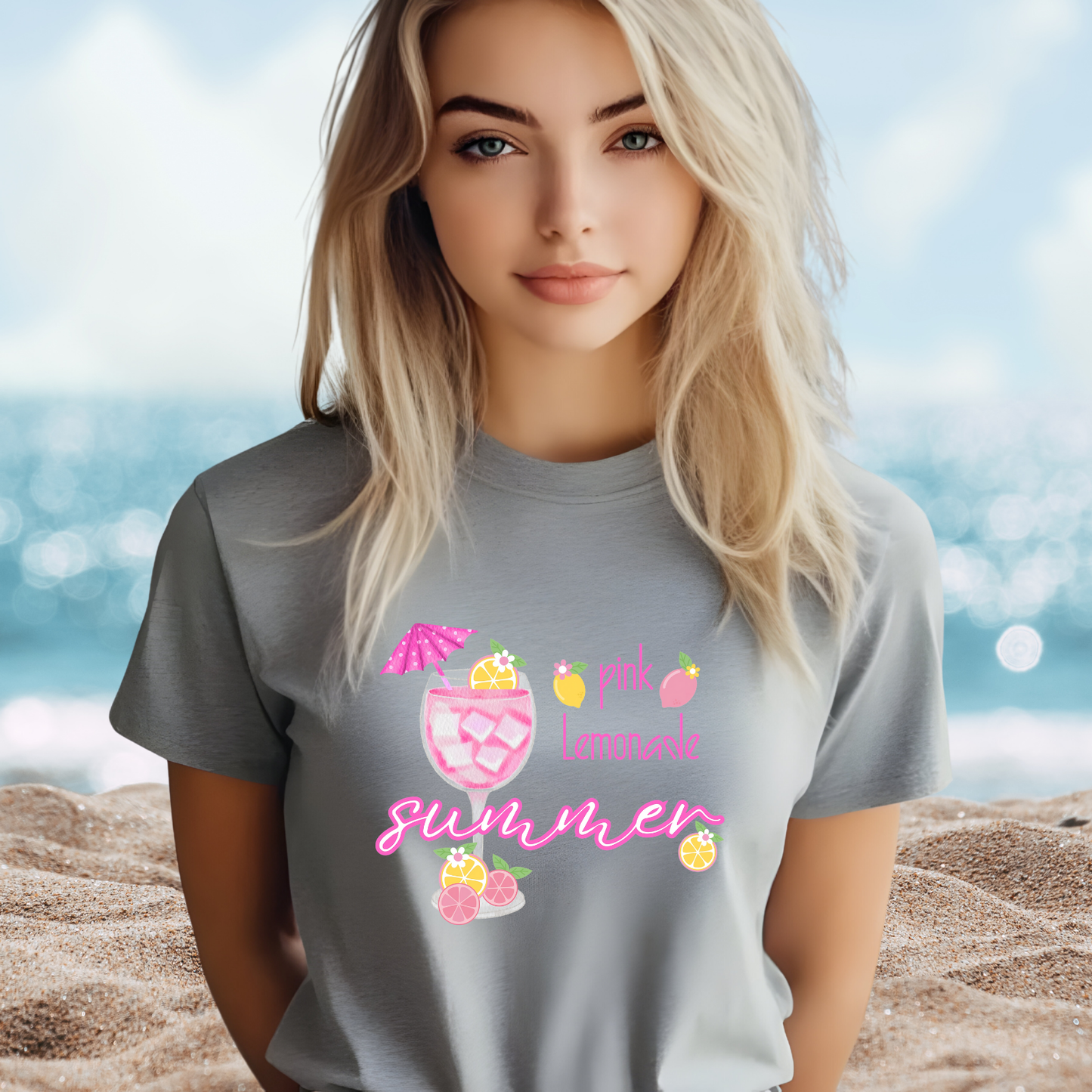 Pink Lemonade Summer T-Shirt