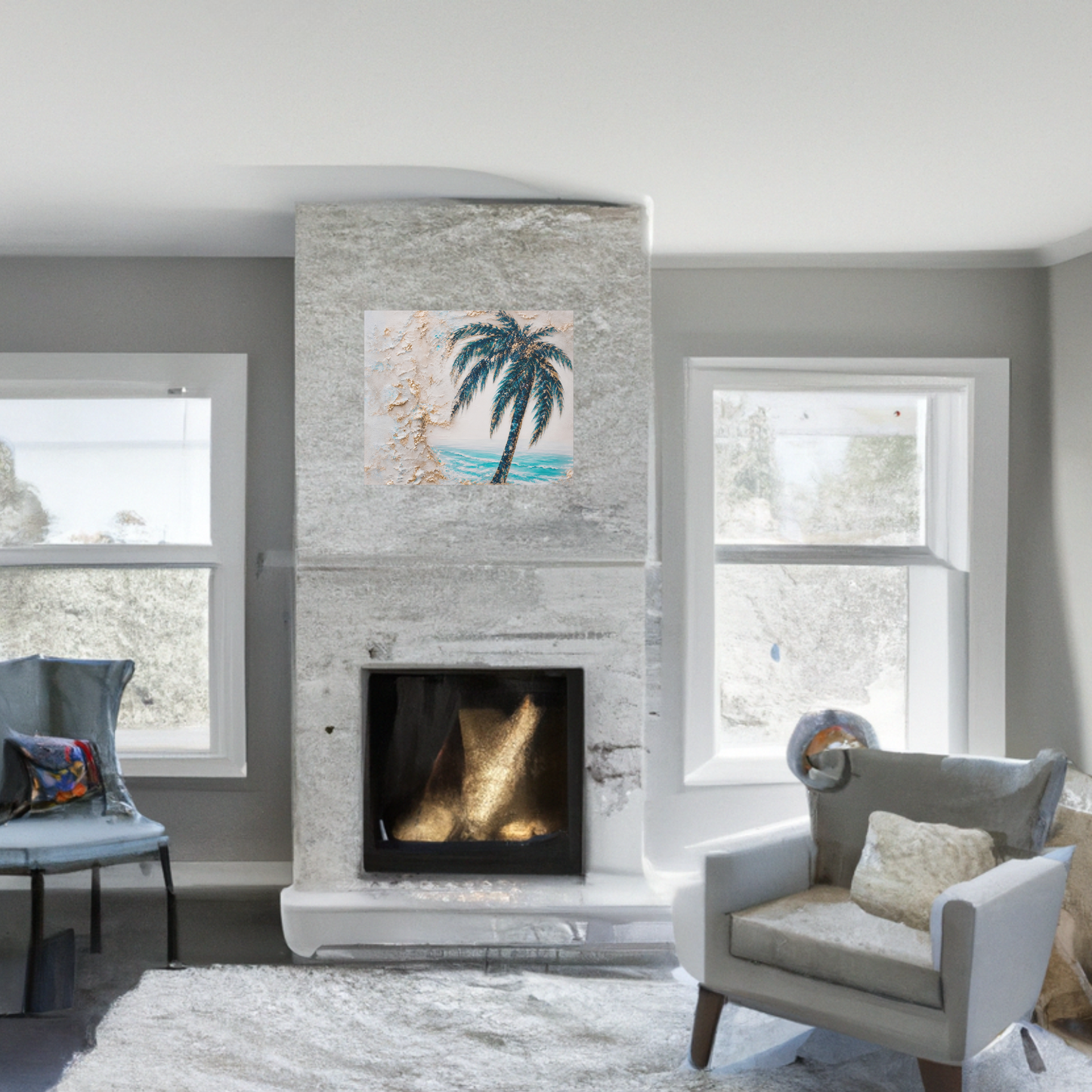 Palm Of Promise Canvas Wall Art