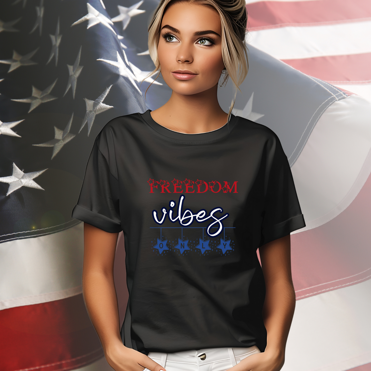 Freedom Vibes Only T-Shirt
